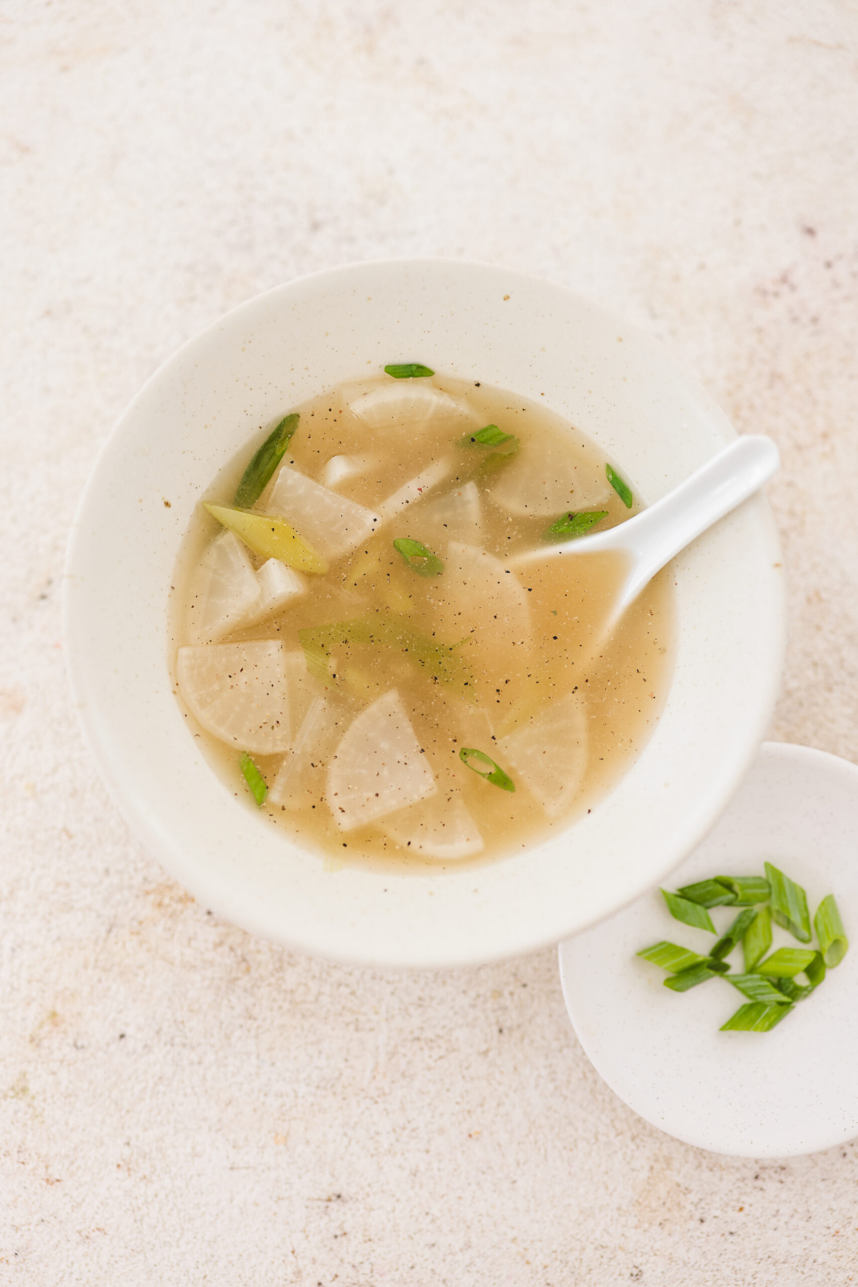 Korean radish soup, Vegan recipe, Comforting and flavorful, Veggiekins blog, 1710x2560 HD Phone