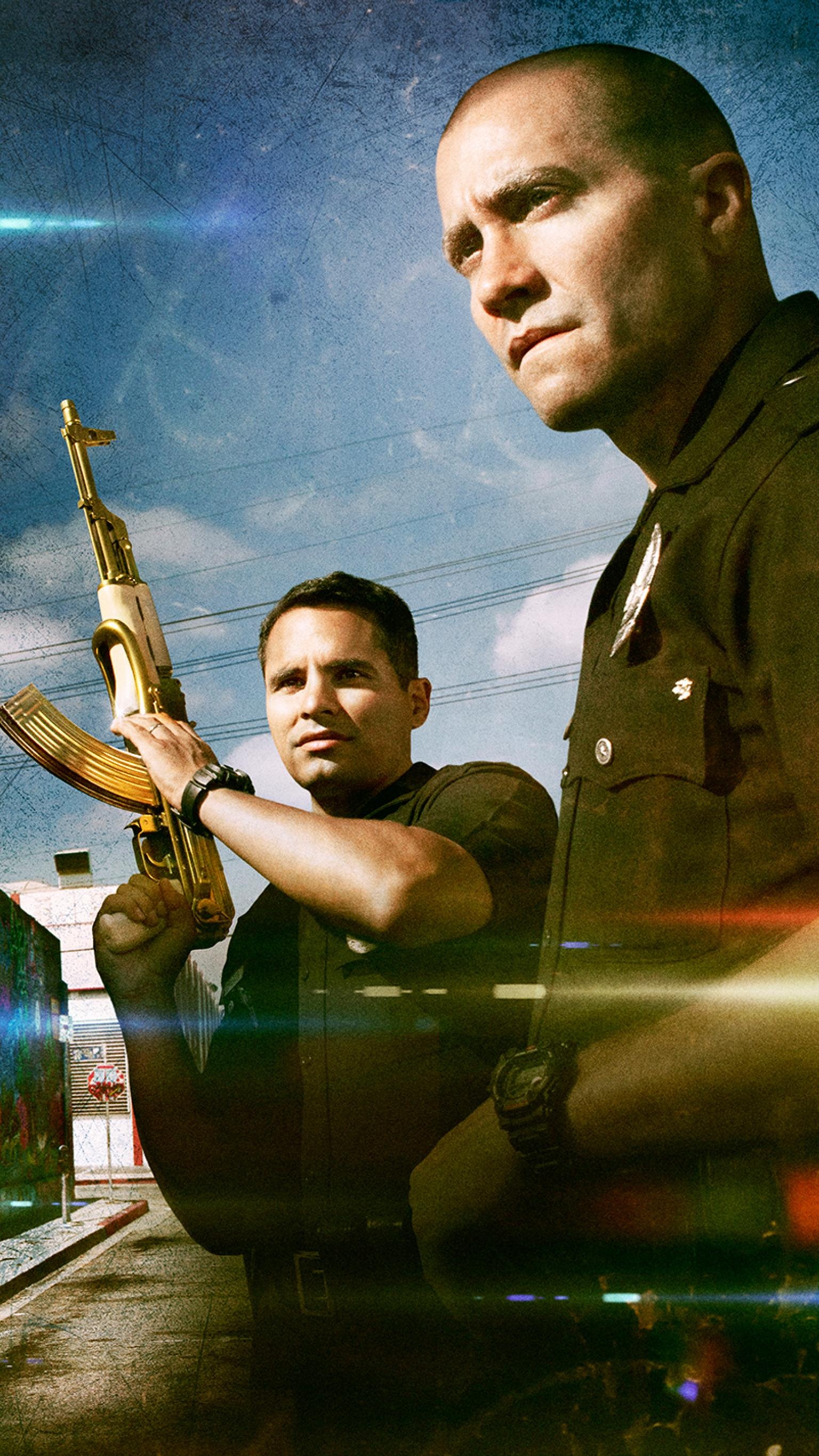 Michael Pena, End of Watch, Wallpapers, Backgrounds, 1540x2740 HD Phone