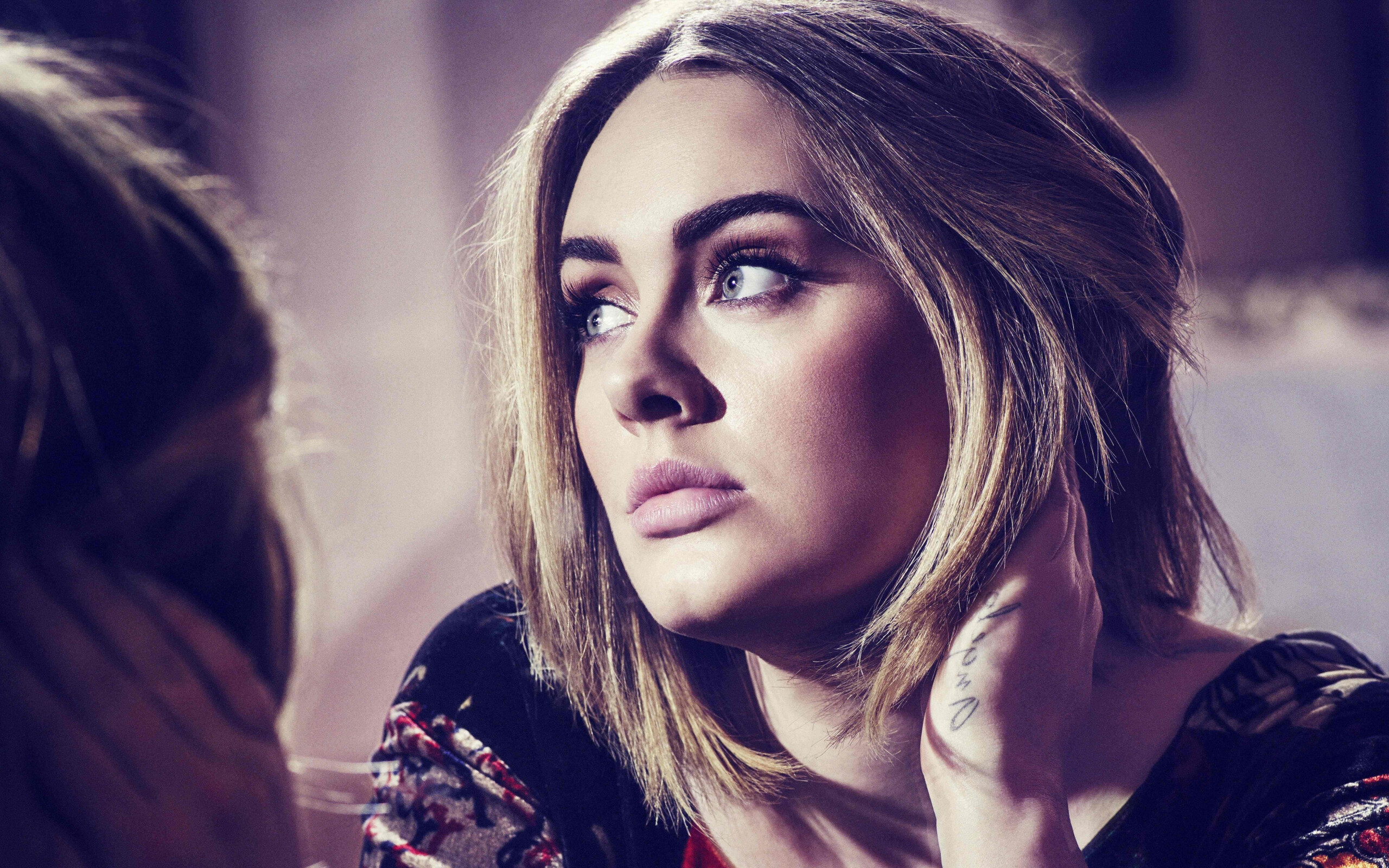 Adele: Named one of the most influential people in the world, Time magazine. 2560x1600 HD Wallpaper.