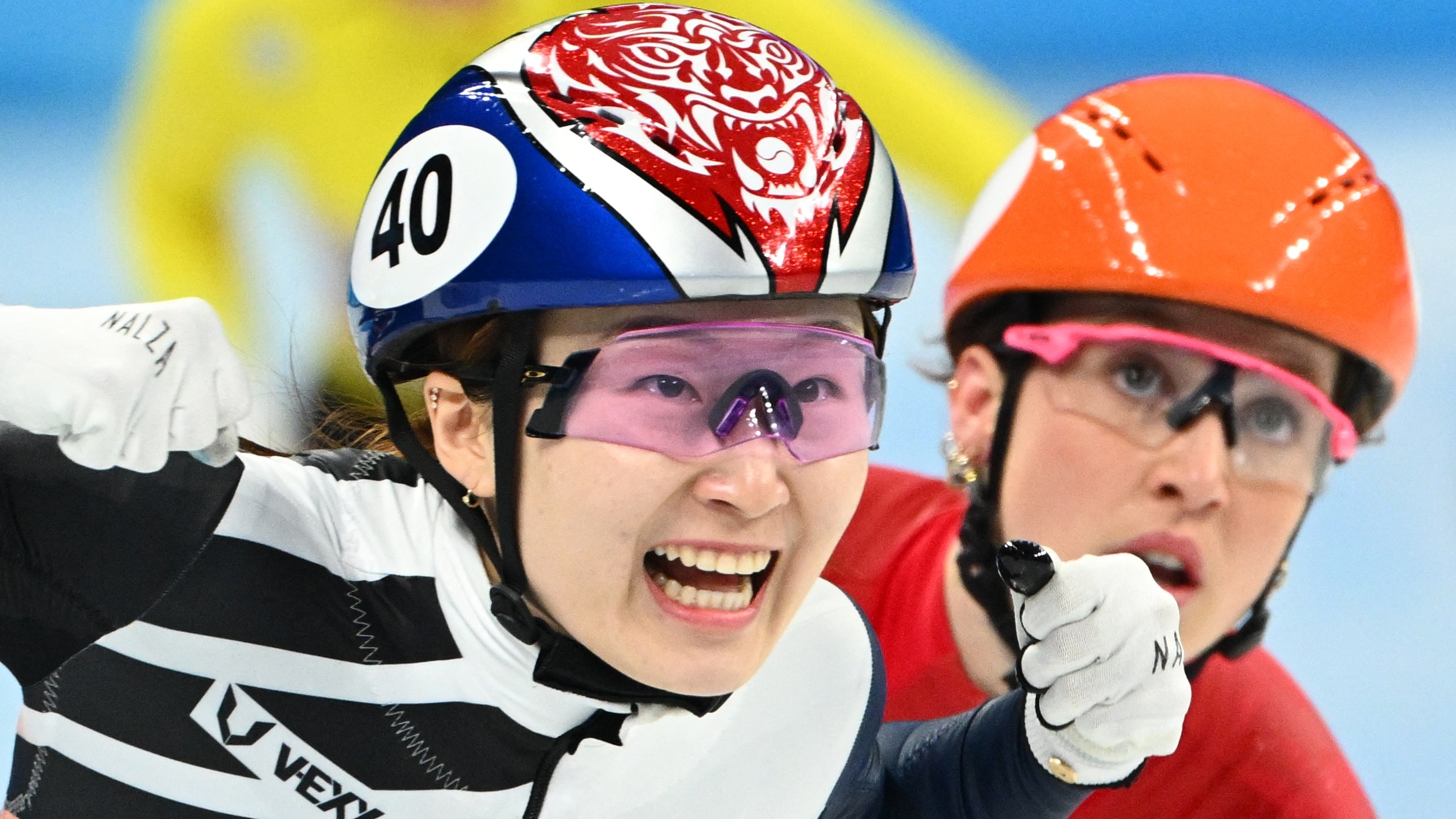 Choi Min-jeong, Gold medal, Women's 1500 meter, Short track, 2520x1420 HD Desktop