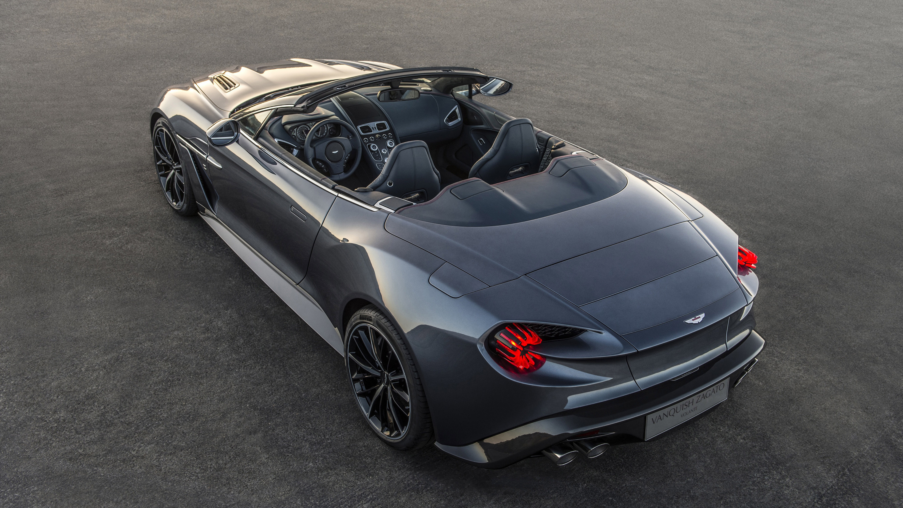 Aston Martin Vanquish, Zagato model, HD wallpapers, 3840x2160 4K Desktop