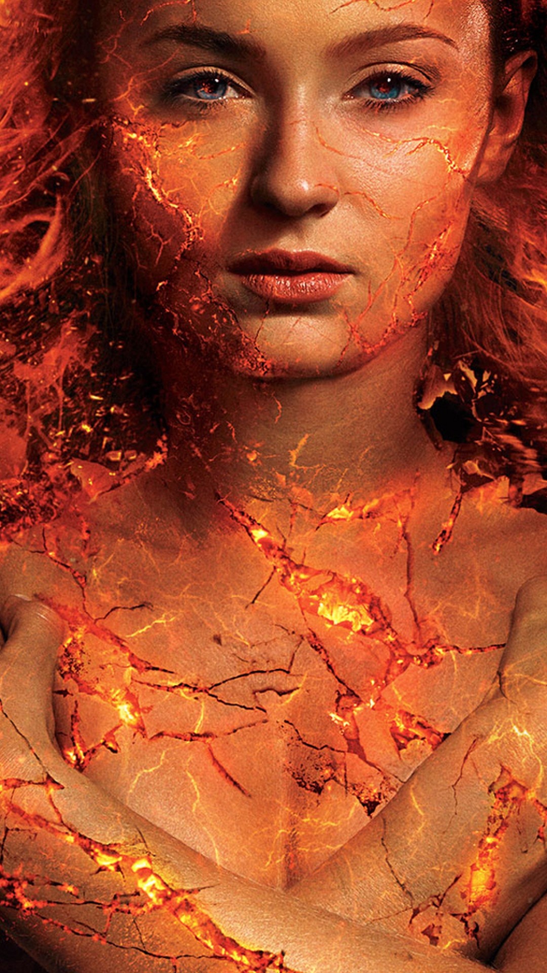 Sophie Turner, X-Men Dark Phoenix, 5K wallpapers, 1080x1920 Full HD Phone