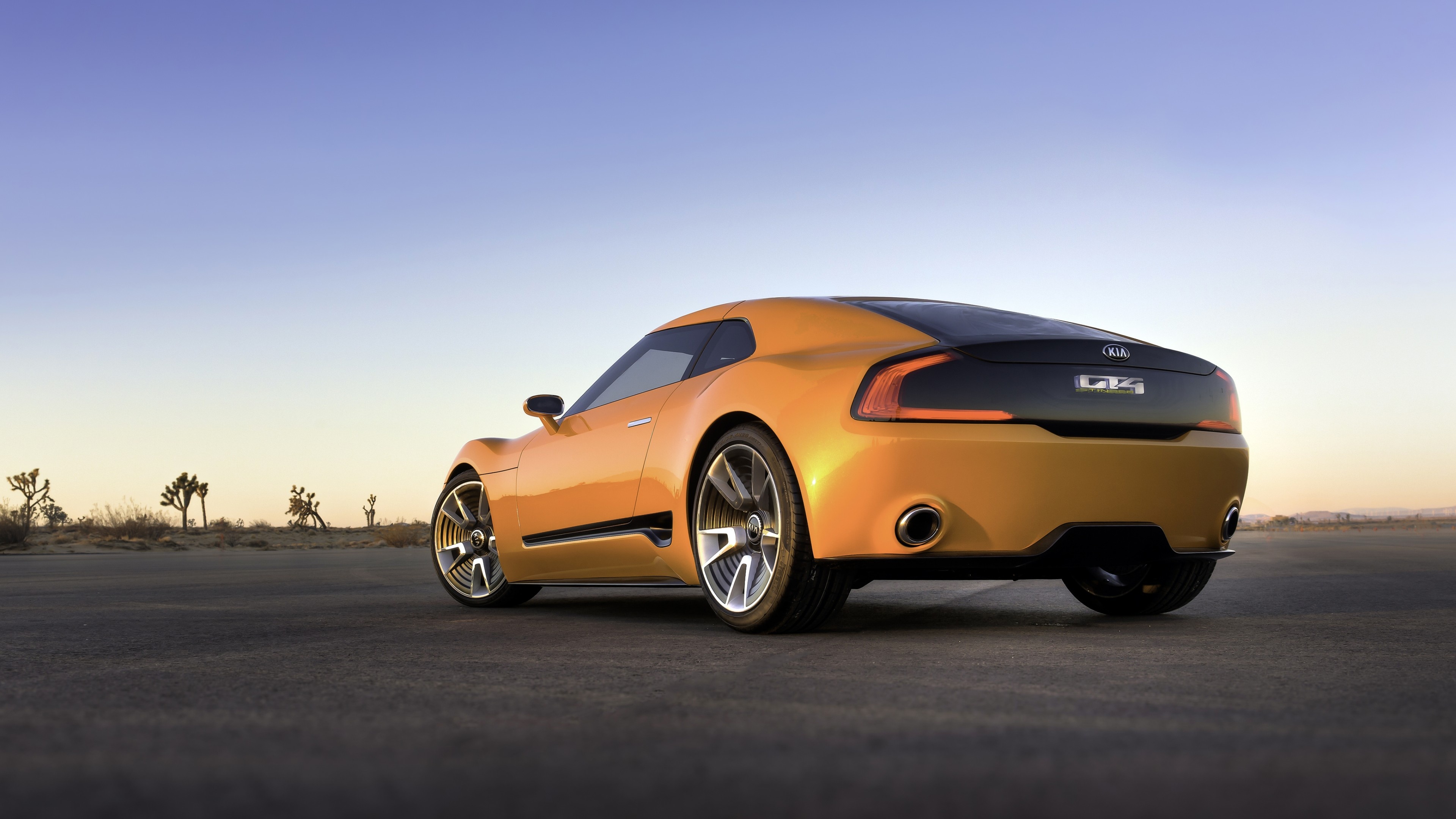 Kia GT4 Stinger Concept, Bold and aggressive, Exhilarating performance, Unforgettable drive, 3840x2160 4K Desktop