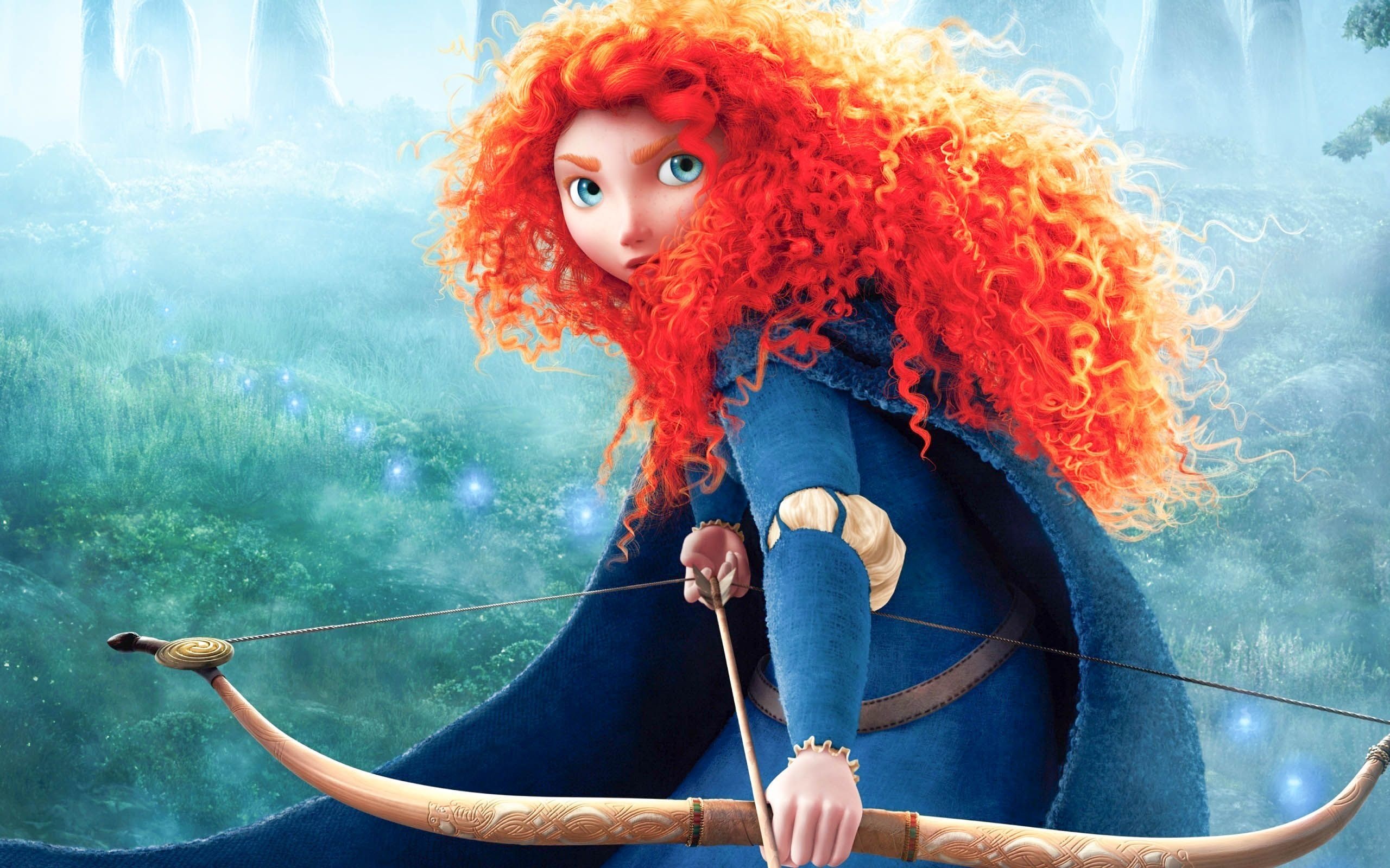 Brave (Disney): Premiered at the Seattle International Film Festival on June 10, 2012. 2560x1600 HD Wallpaper.