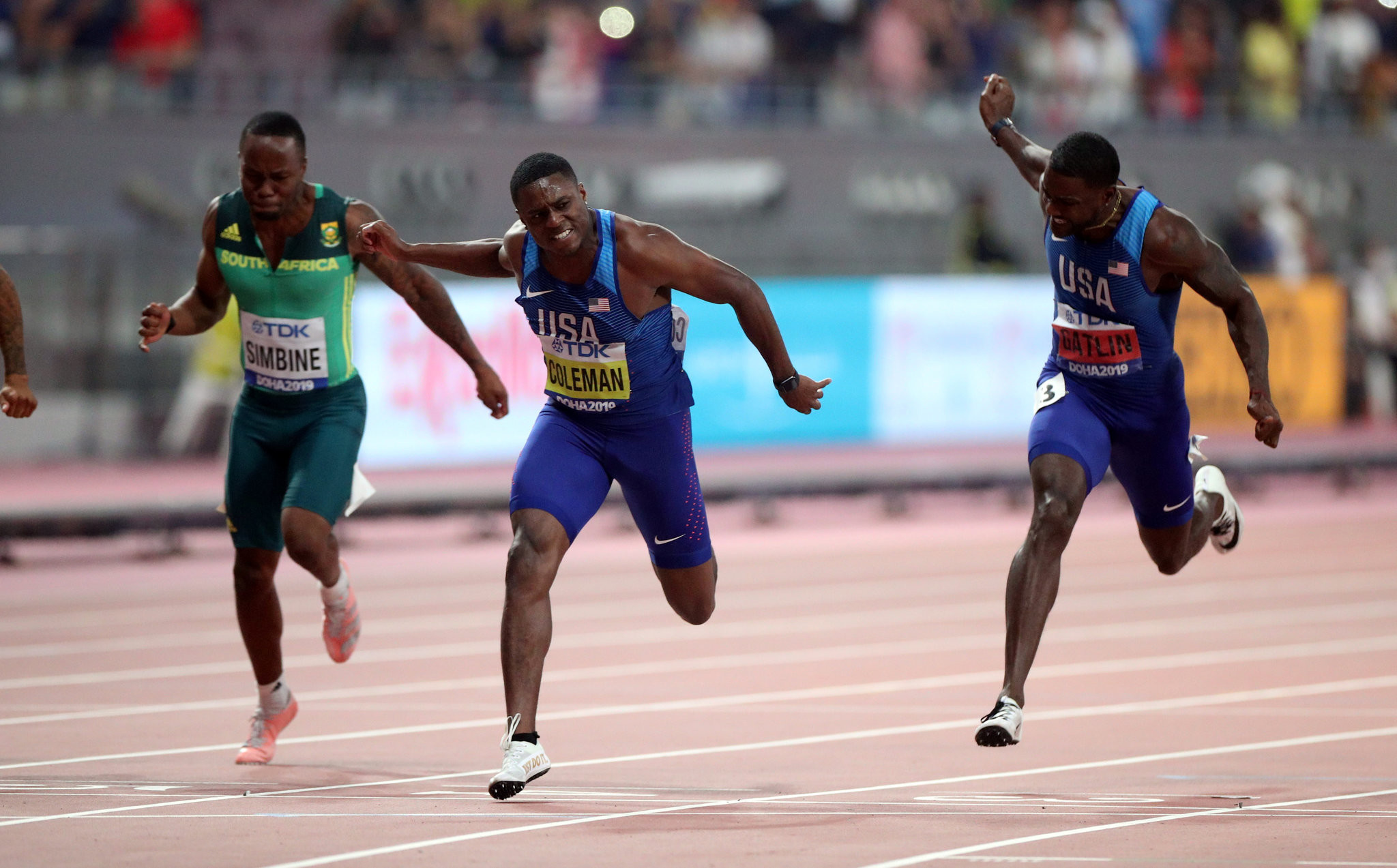 Christian Coleman, Misses Tokyo Olympics, Two-year ban, Breaching rules, 2050x1280 HD Desktop