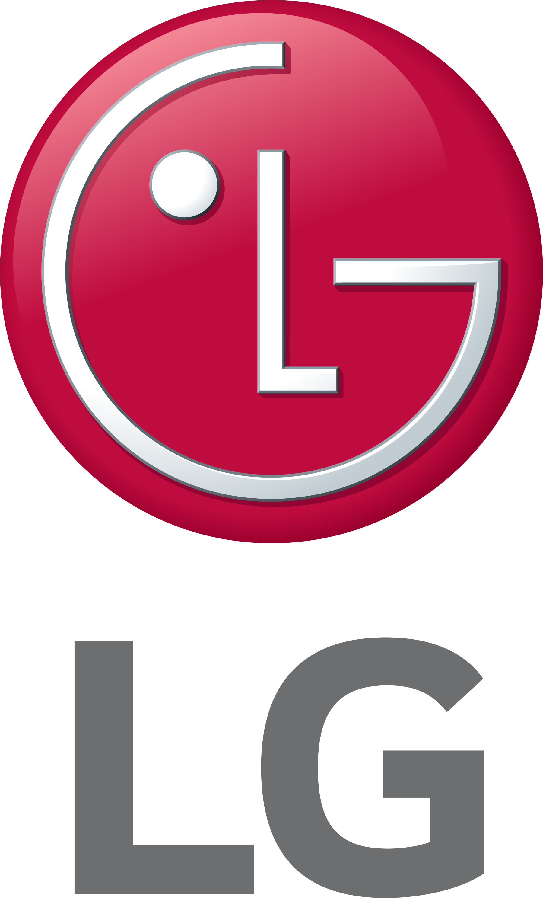 LG, logo design, png format, vector logo, 1800x2980 HD Handy