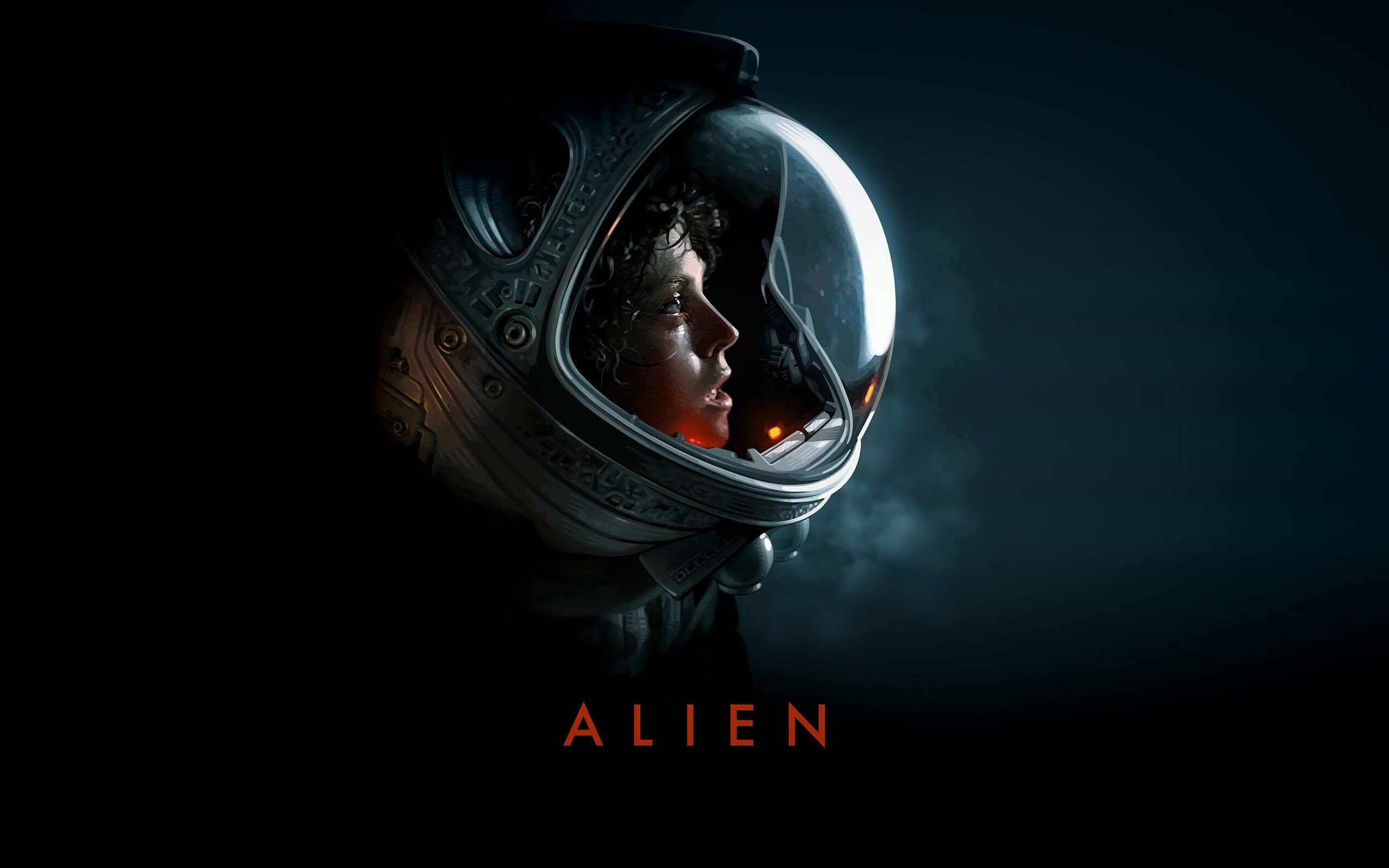 Alien (Movie): Film directed by Ridley Scott and written by Dan O'Bannon, Ripley. 2560x1600 HD Wallpaper.