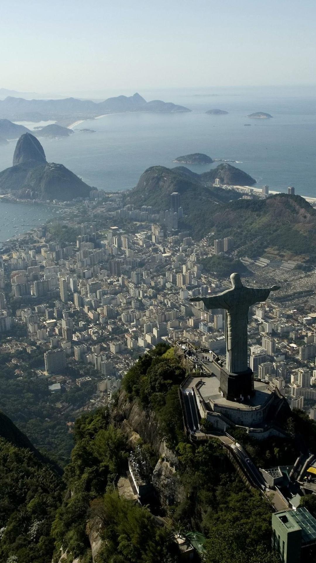 Rio de Janeiro, Travels, Wallpaper for iPhone, Brazilian beauty, 1080x1920 Full HD Phone