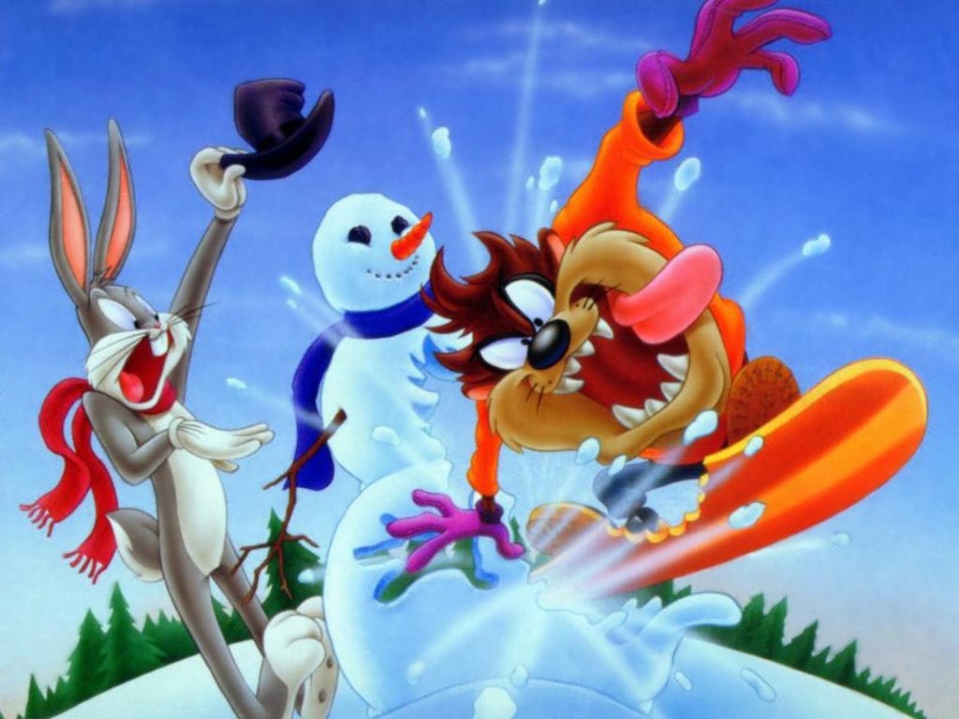 Bugs Bunny, Classic cartoon character, Animated series, Funny rabbit, 1920x1440 HD Desktop