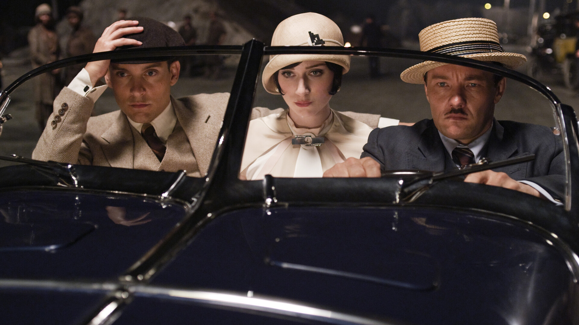 The Great Gatsby: Elizabeth Debicki, Joel Edgerton, Tobey Maguire, 2013 drama film. 1920x1080 Full HD Wallpaper.