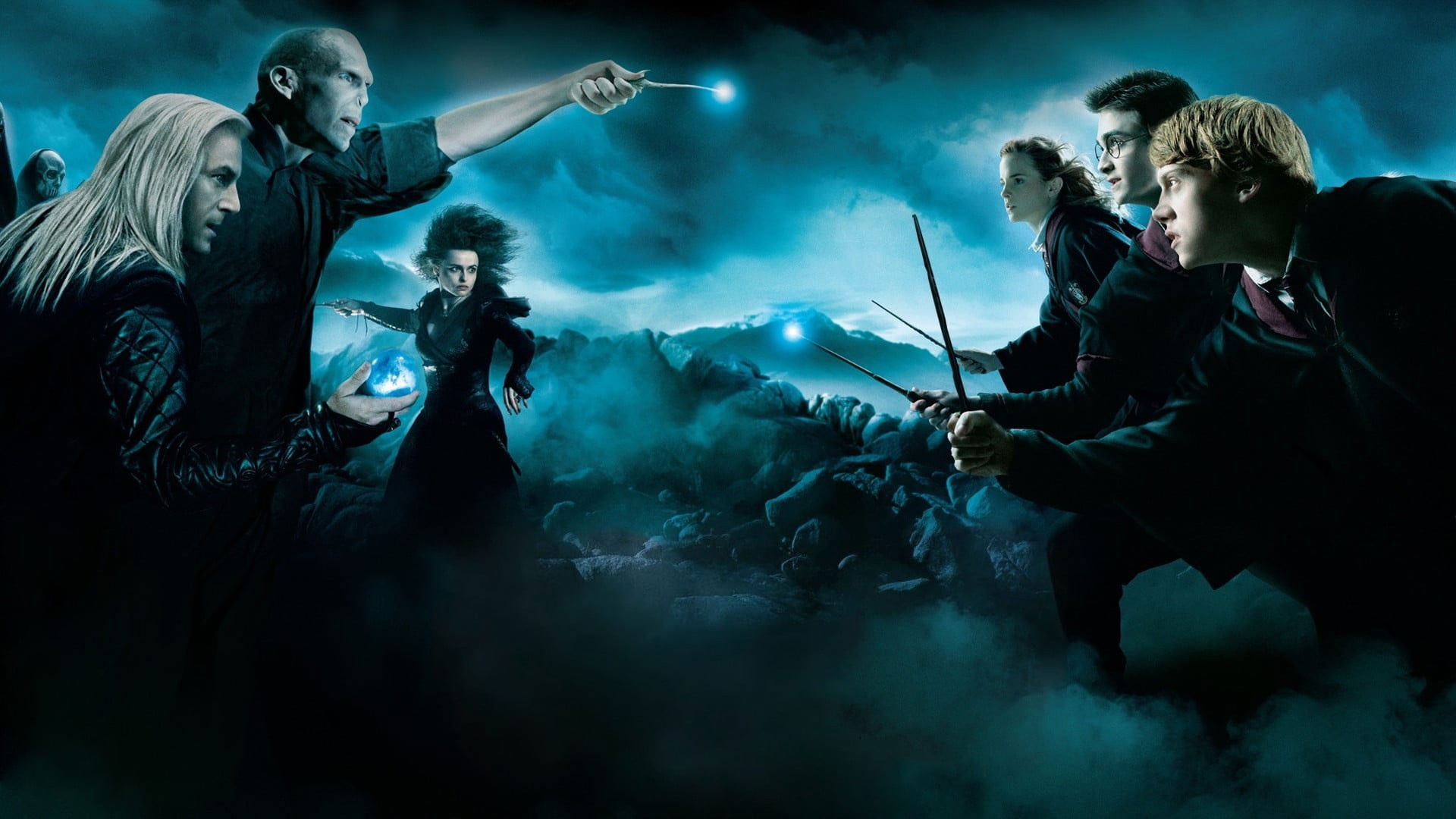 Lucius Malfoy, Harry Potter series, Lord Voldemort's follower, Dark intentions, 1920x1080 Full HD Desktop