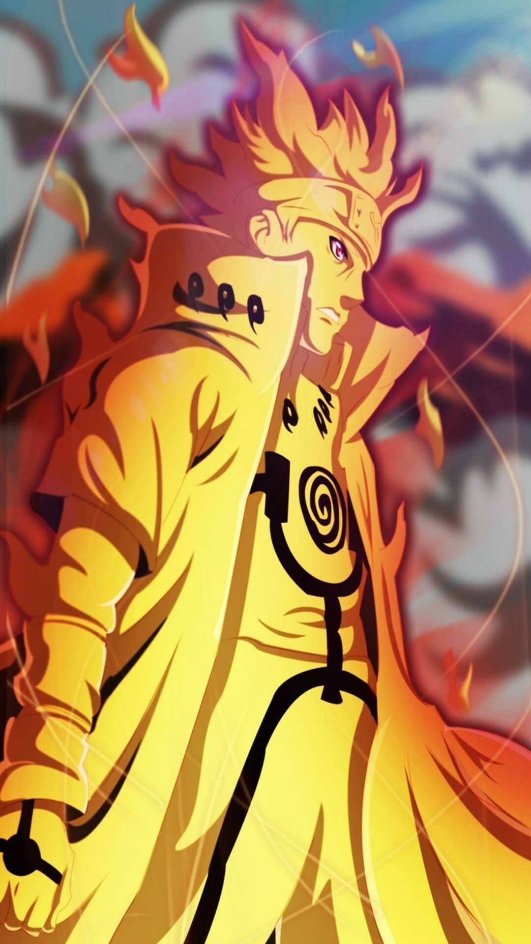Naruto: A shinobi of Konohagakure's Uzumaki clan, Ninja. 1080x1920 Full HD Wallpaper.