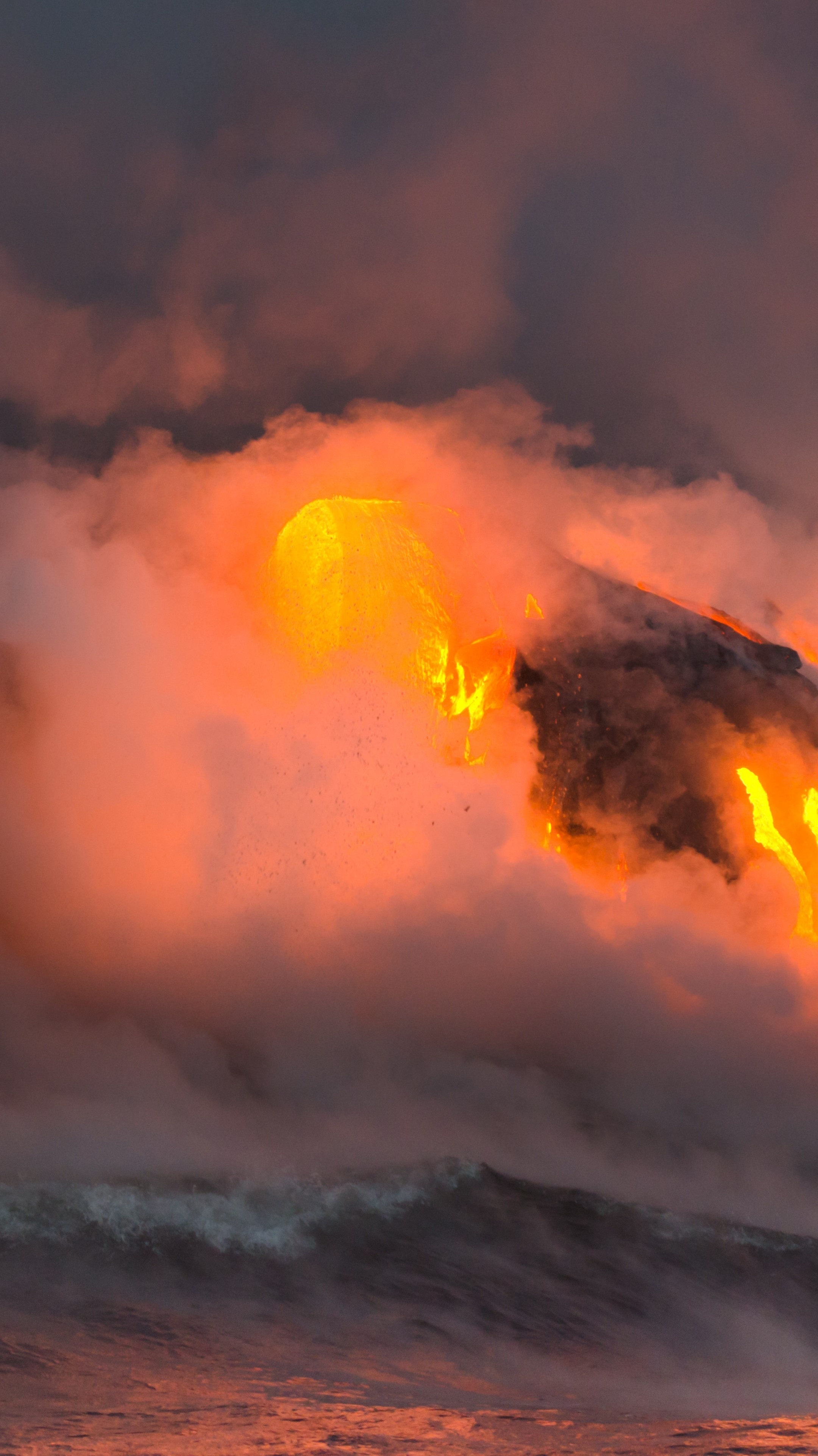 Hawaii Volcanoes National Park, Ethan Simpson's post, Stunning wallpapers, Volcanic beauty, 2160x3840 4K Phone