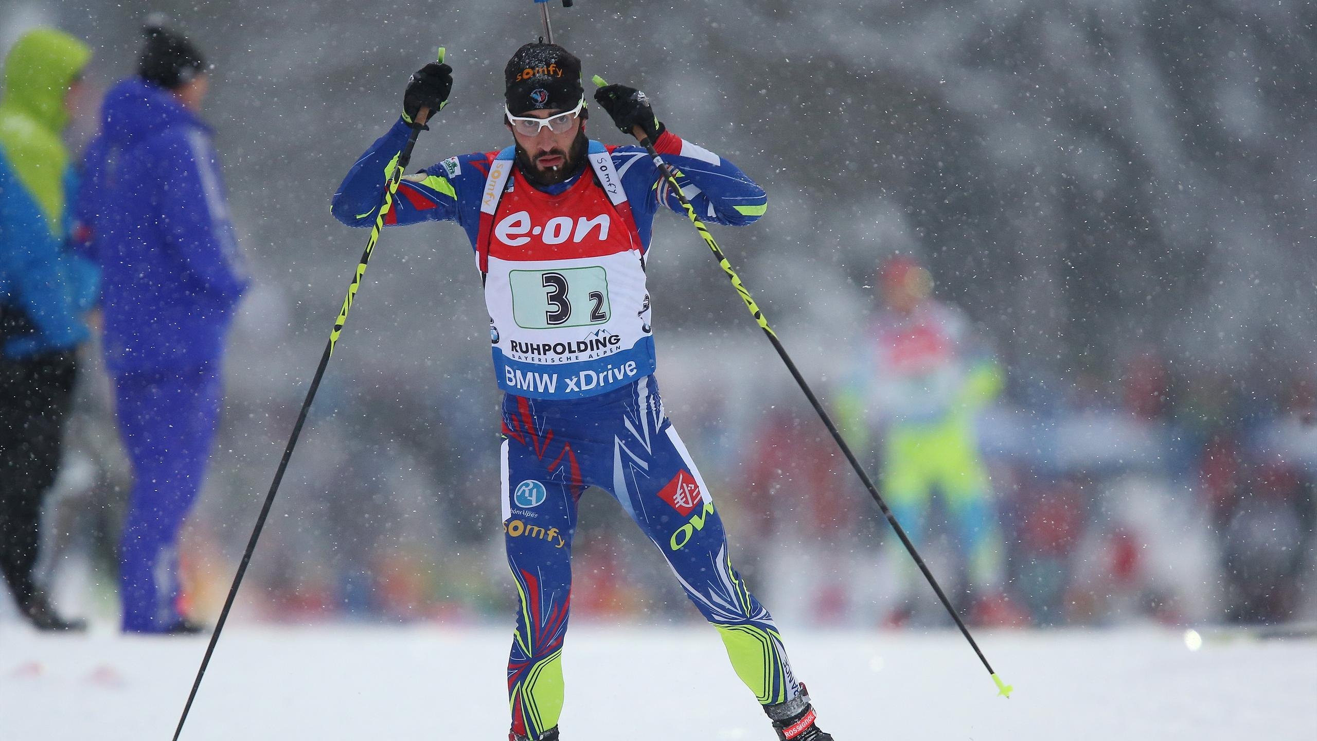 Biathlon: World championship, Oslo, Skier's total time, Mixed relay. 2560x1440 HD Background.