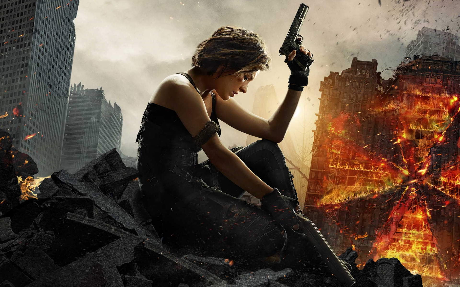 Milla Jovovich, Resident Evil: The Final Chapter, High resolution, 1920x1200 HD Desktop