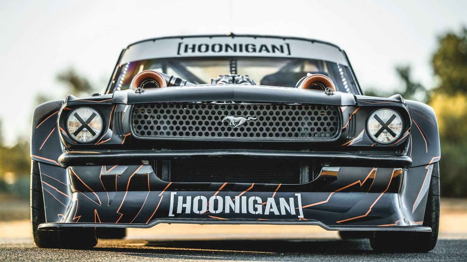 Hoonicorn: A drift car, Hoonigan Racing Division, Gymkhana visual series. 1920x1080 Full HD Background.