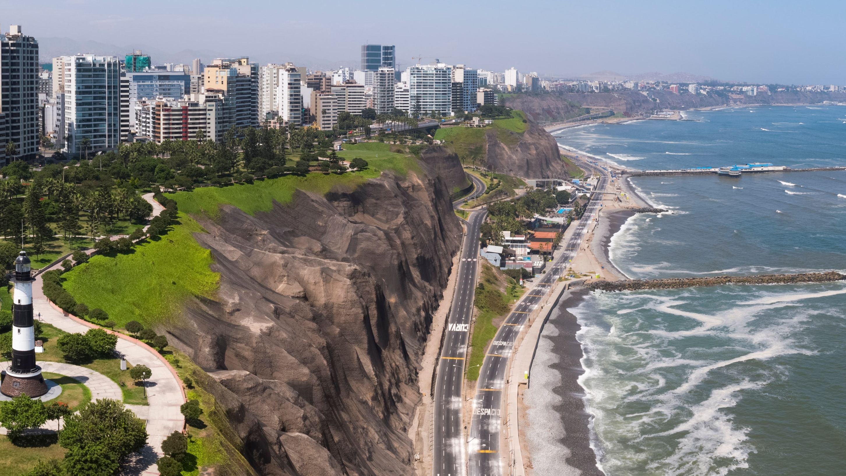 Lima, Peru travels, Joined global destination sustainability, 2910x1640 HD Desktop