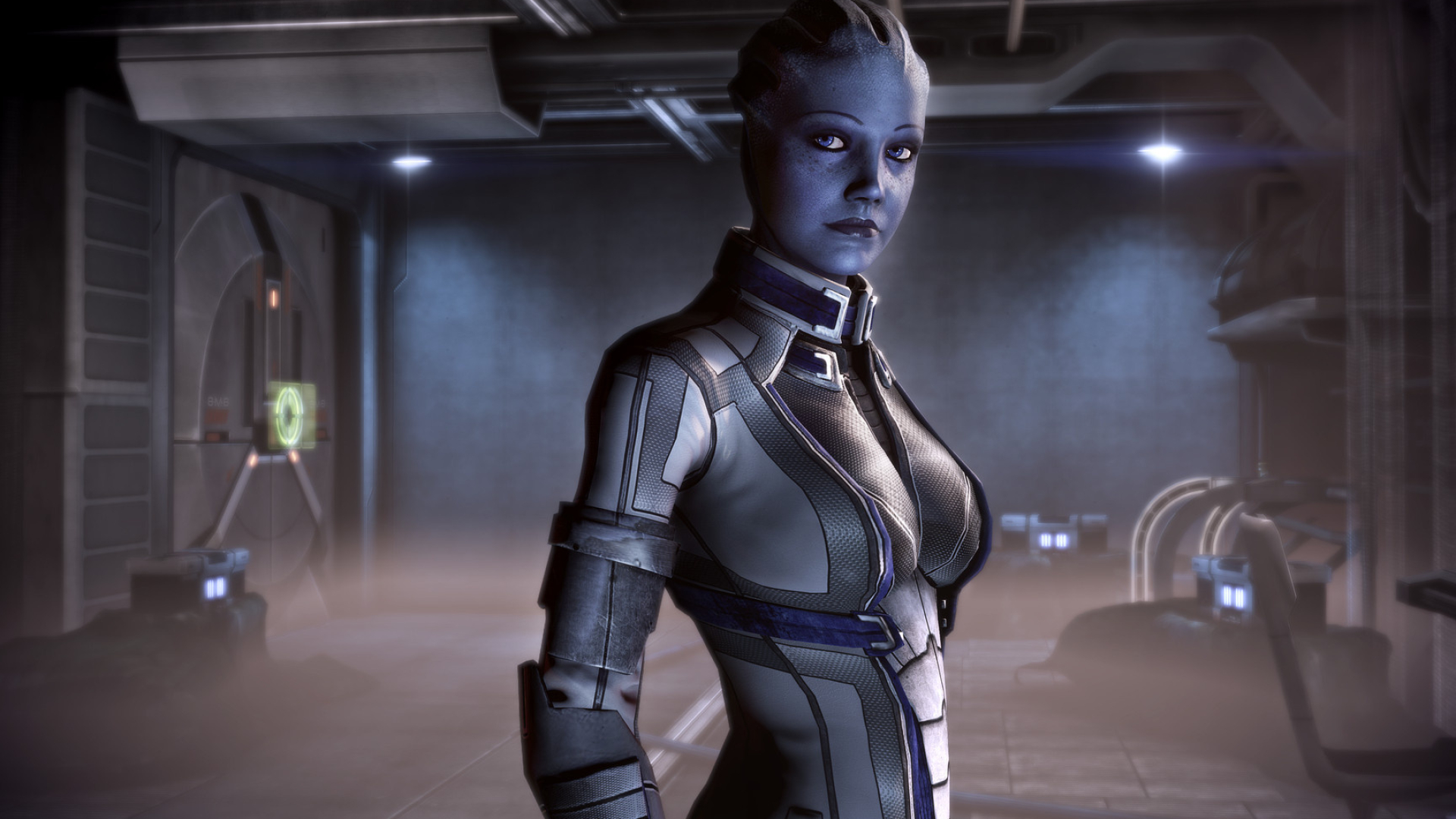 Liara T'Soni, Mass Effect Redemption, Game wallpaper, Sci-fi adventure, 1920x1080 Full HD Desktop