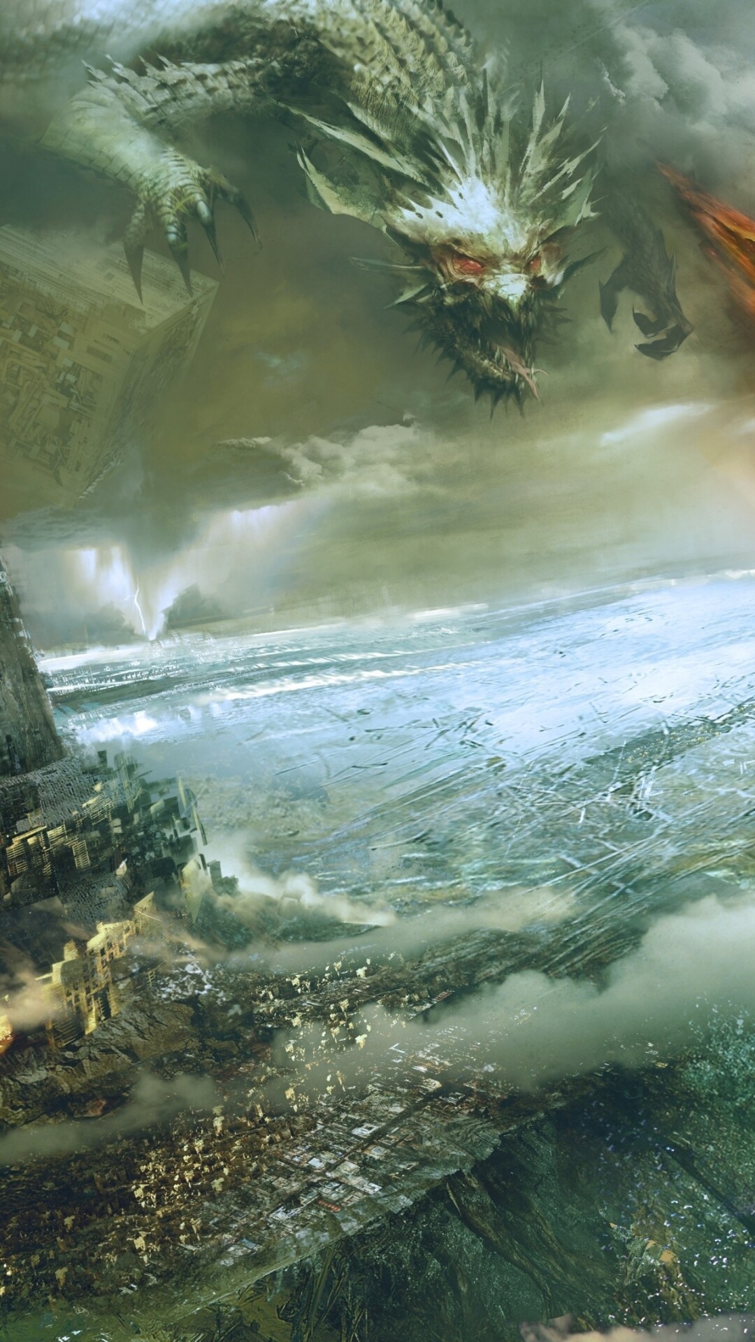 Guild Wars: Gameplay revolves around completing quests and defeating enemies, Video game. 1080x1920 Full HD Wallpaper.