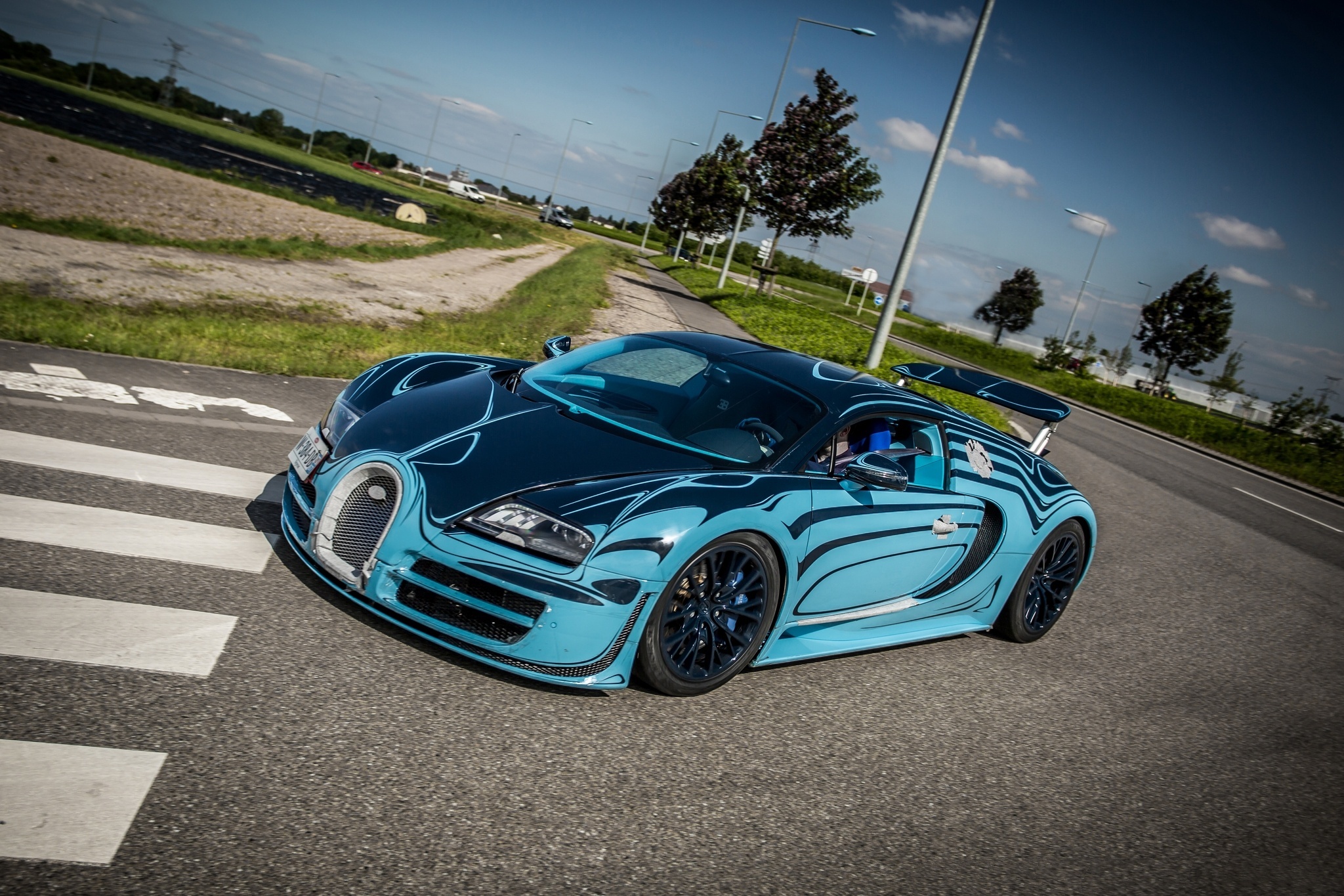 Bugatti Veyron, Super sport Saphir Bleu, Supercar, HD wallpapers, 2050x1370 HD Desktop