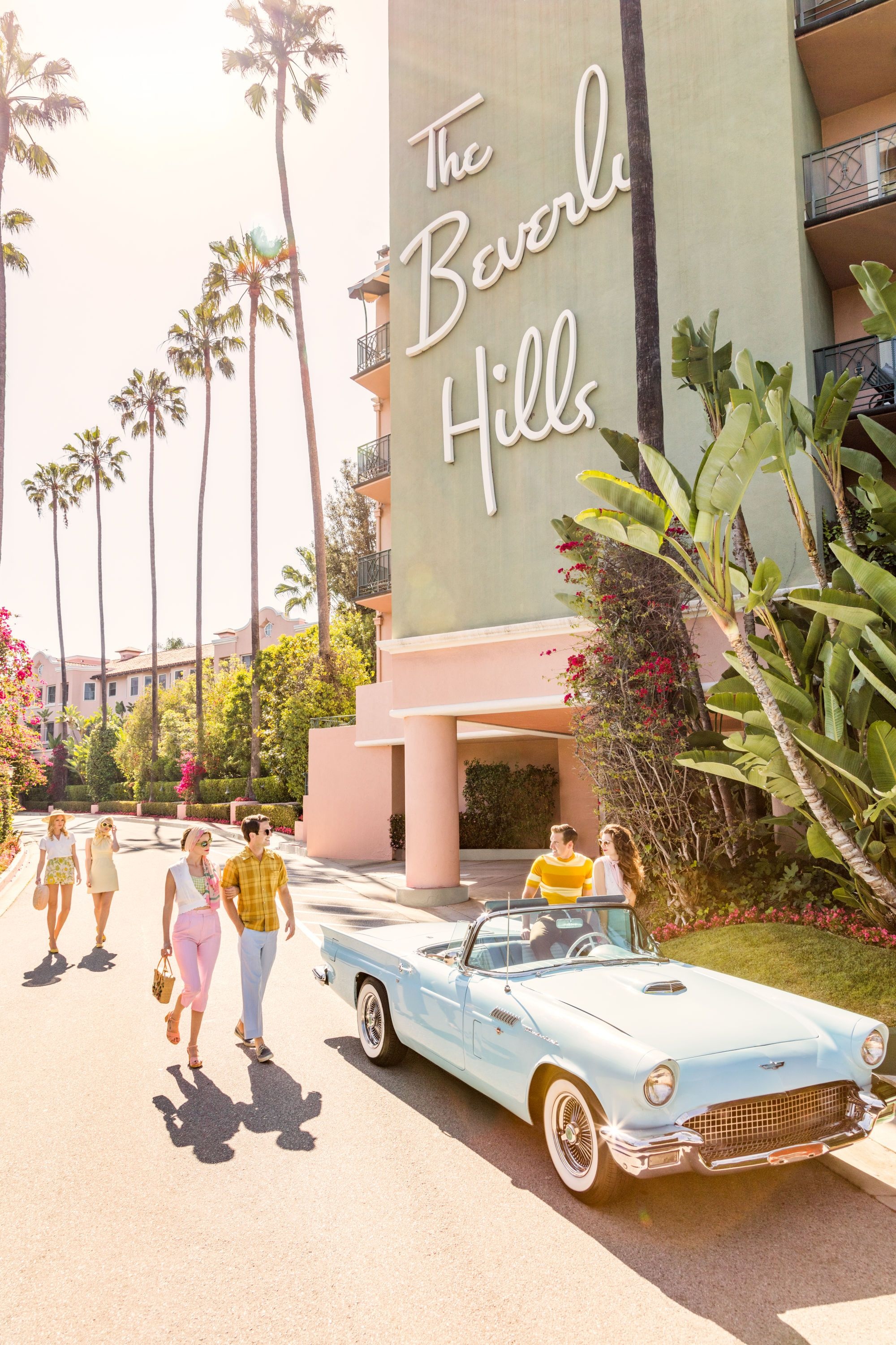 Beverly Hills, Luxurious hotel, Elegant vibes, Glamourous, 2000x3000 HD Phone