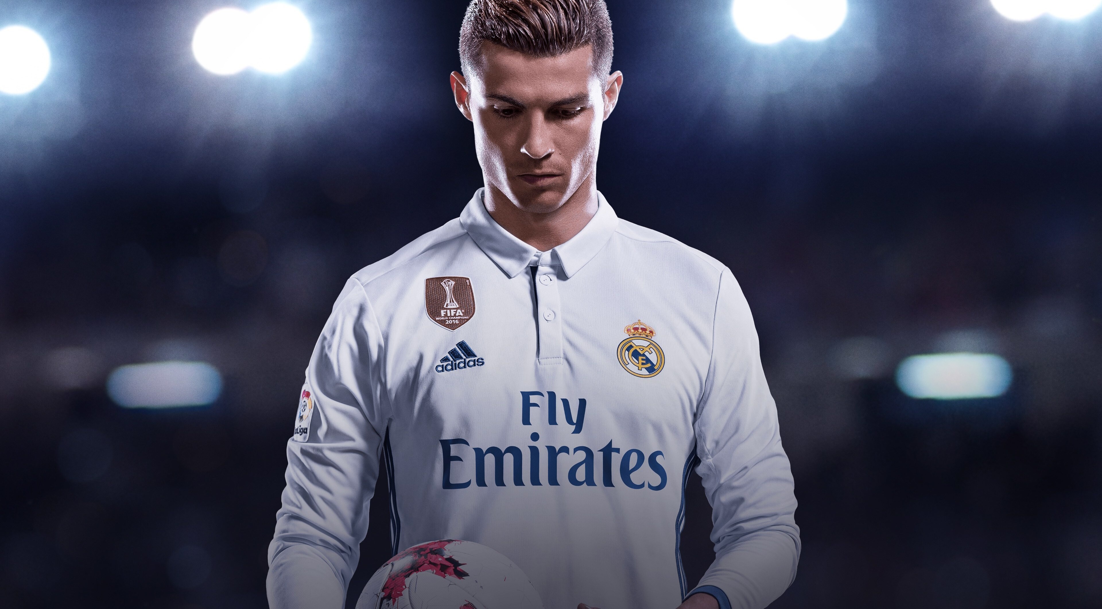 Cristiano Ronaldo: Has won 32 trophies in his career, including five UEFA Champions Leagues. 3840x2130 HD Wallpaper.