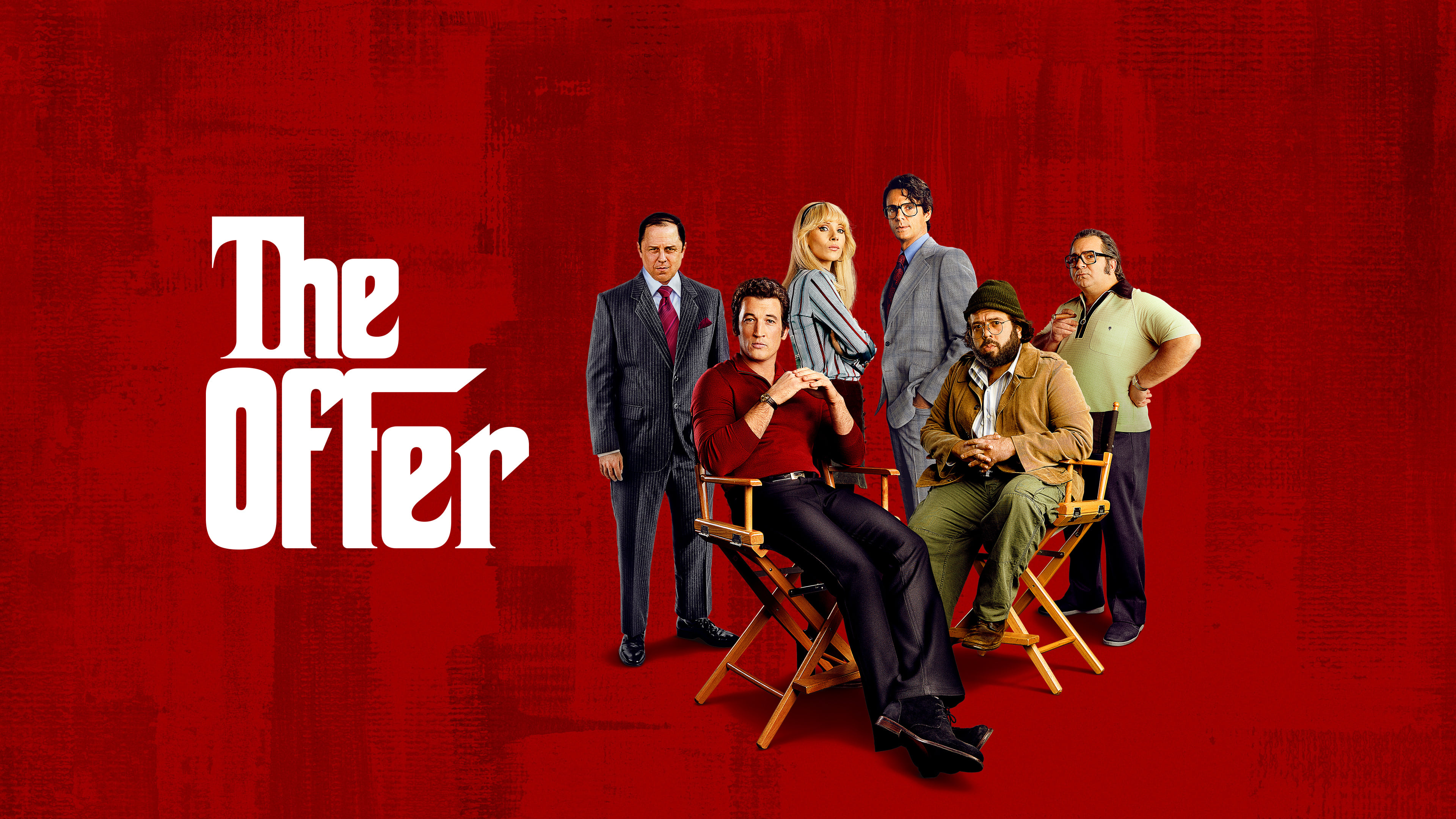 The Offer (TV Mini Series): An American biographical drama miniseries created by Michael Tolkin. 3840x2160 4K Background.