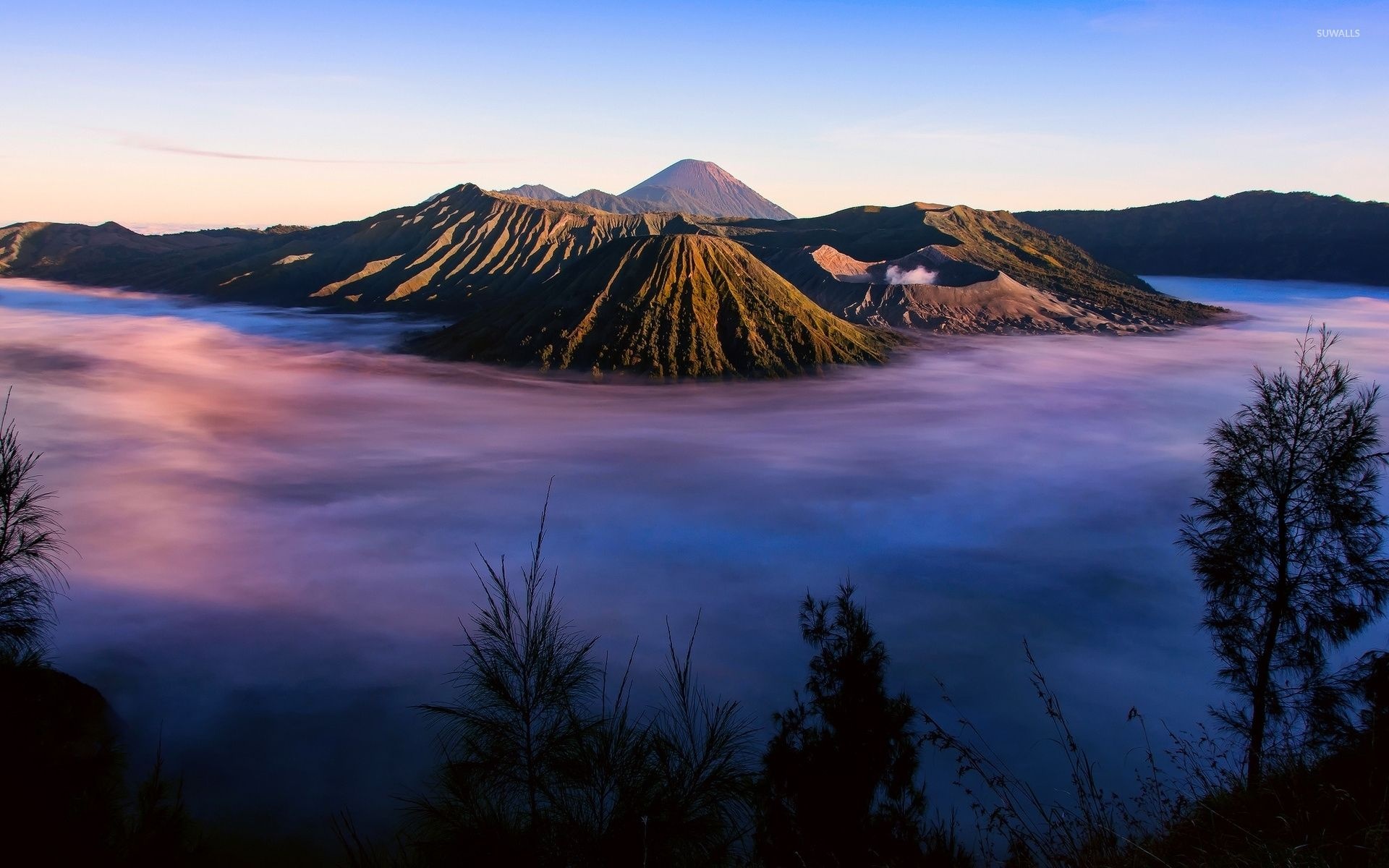 Mount Bromo, Beautiful wallpapers, Indonesian volcano, Bromo backgrounds, 1920x1200 HD Desktop