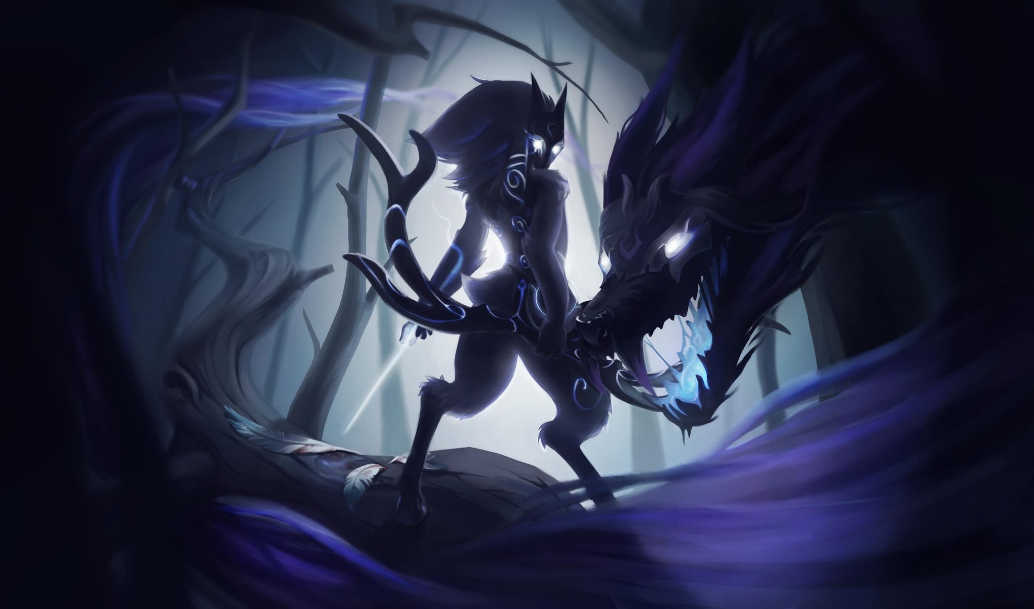 Kindred build guide, Path of the Eternal Hunters, League of Legends strategy, 2050x1210 HD Desktop
