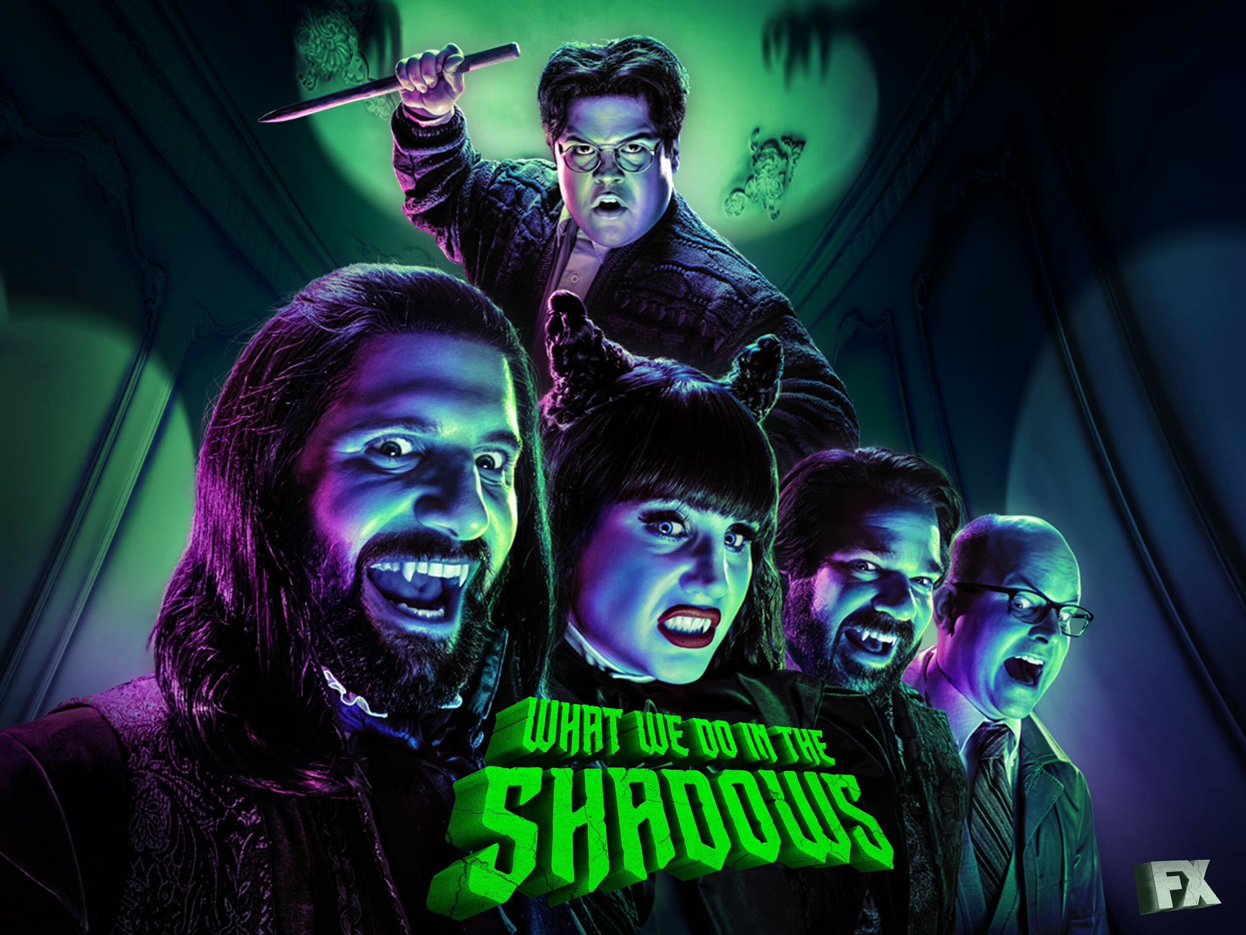 What We Do in the Shadows: The second television series in the franchise based on the 2014 New Zealand film of the same name. 2560x1920 HD Background.