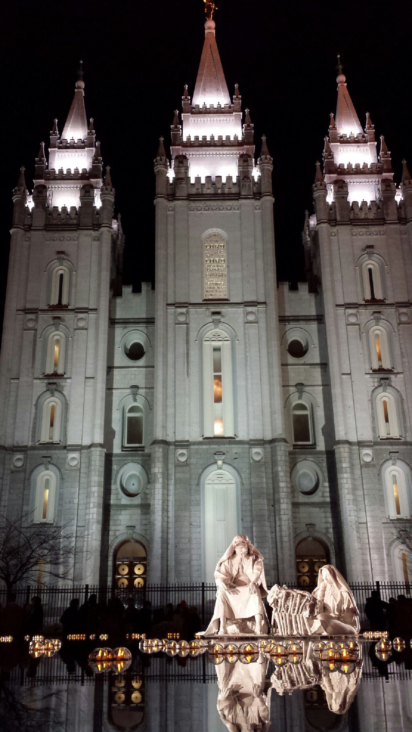 Neu erbauter Salt Lake City Tempel zur Anbetung und Bewunderung, 1440x2560 HD Handy