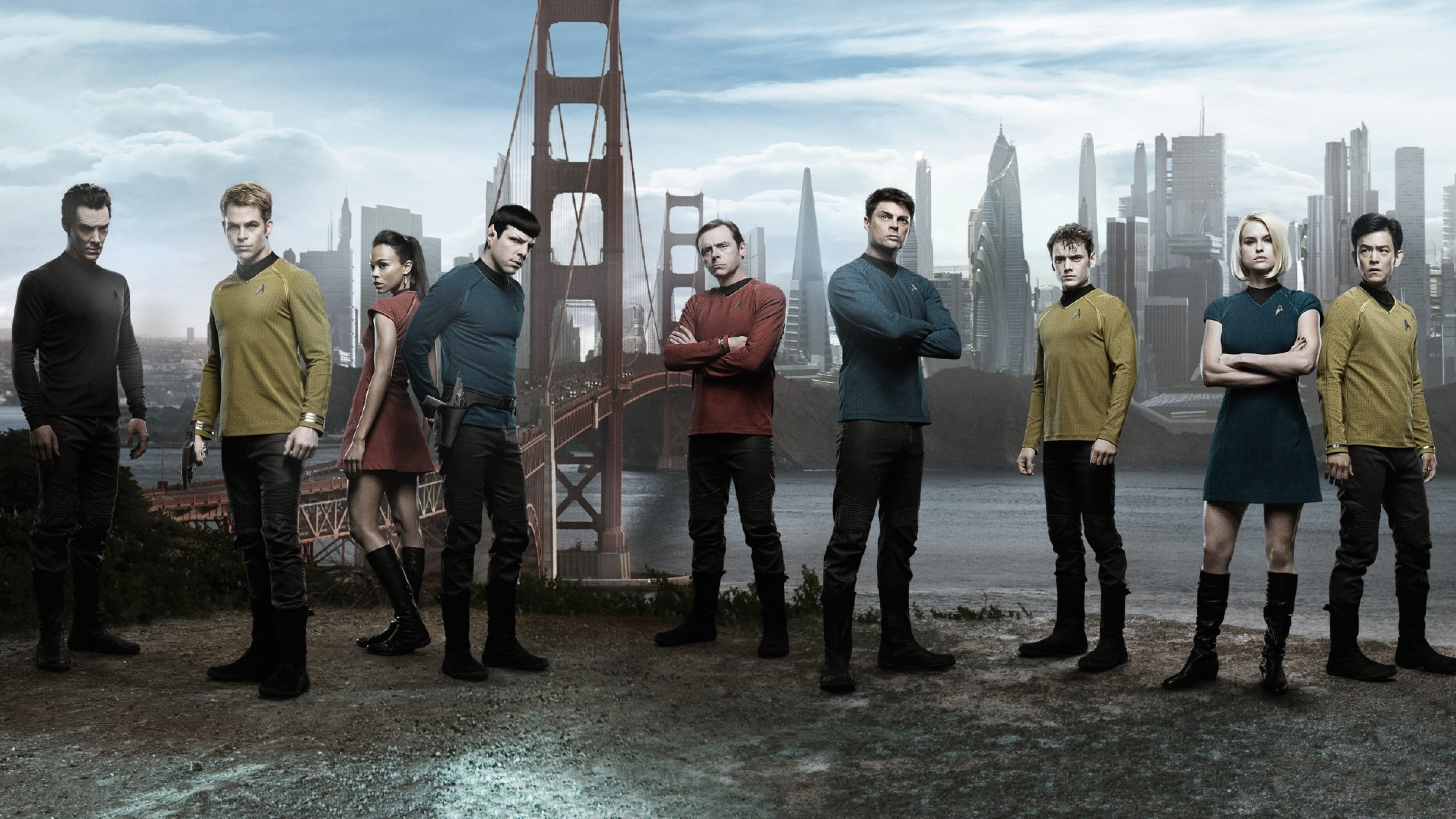 Star Trek Into Darkness, Download, Chris Pine, UHD TV, 3840x2160 4K Desktop