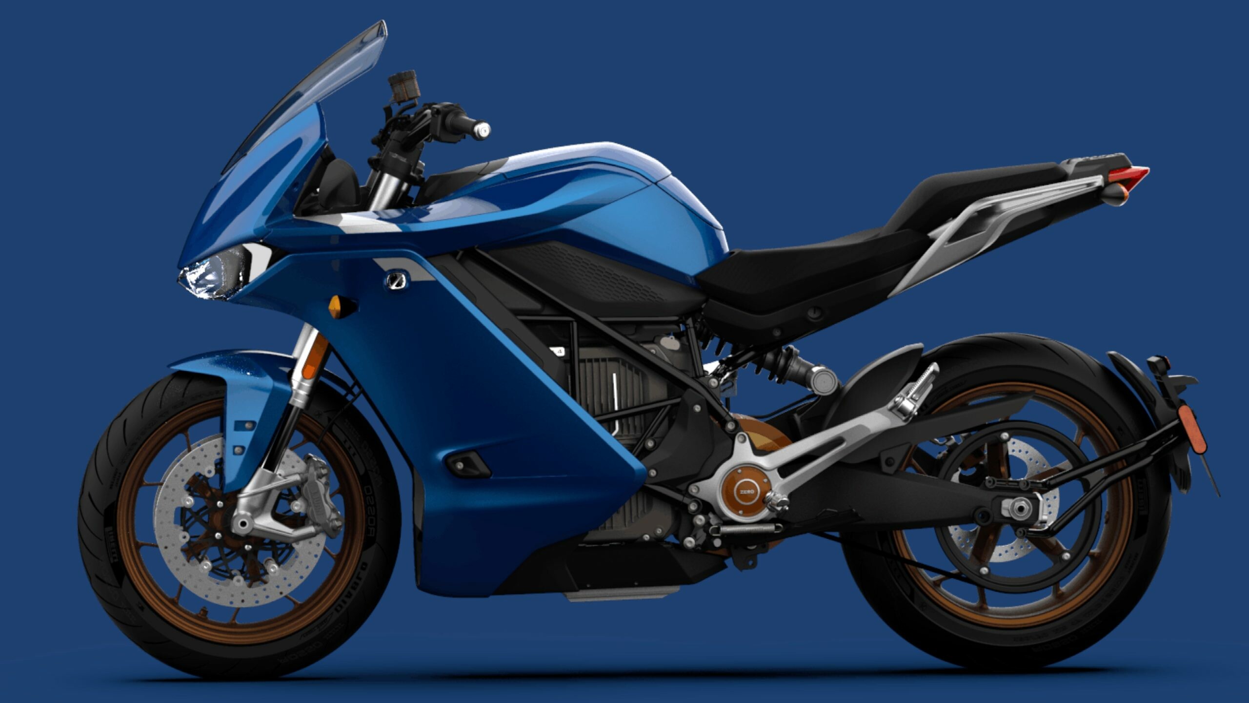 ZERO SR/S: Electric bike, Delivers 140 ft-lb of torque and 110 horsepower. 2560x1440 HD Wallpaper.