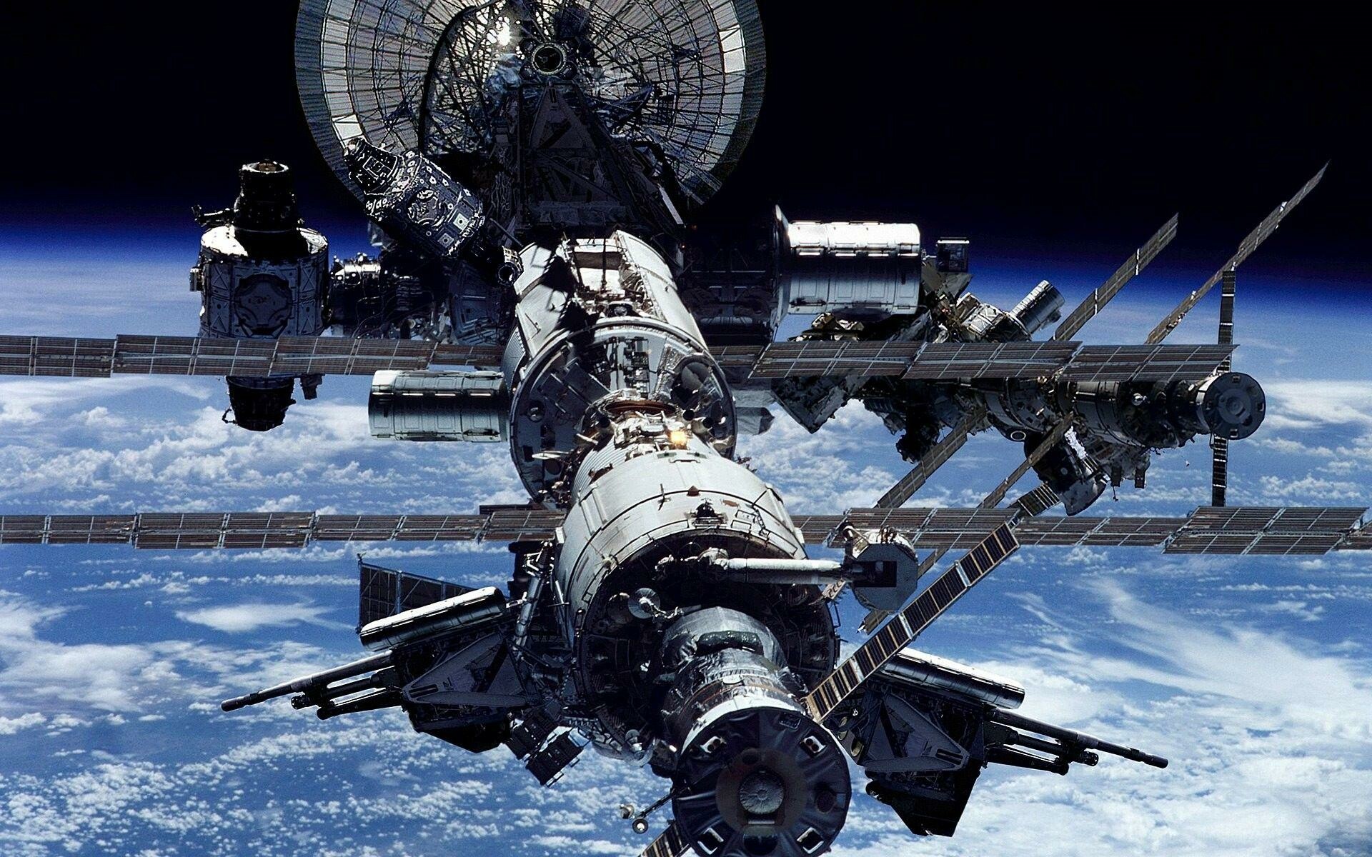 International Space Station: ISS, A joint project involving five space agencies. 1920x1200 HD Wallpaper.