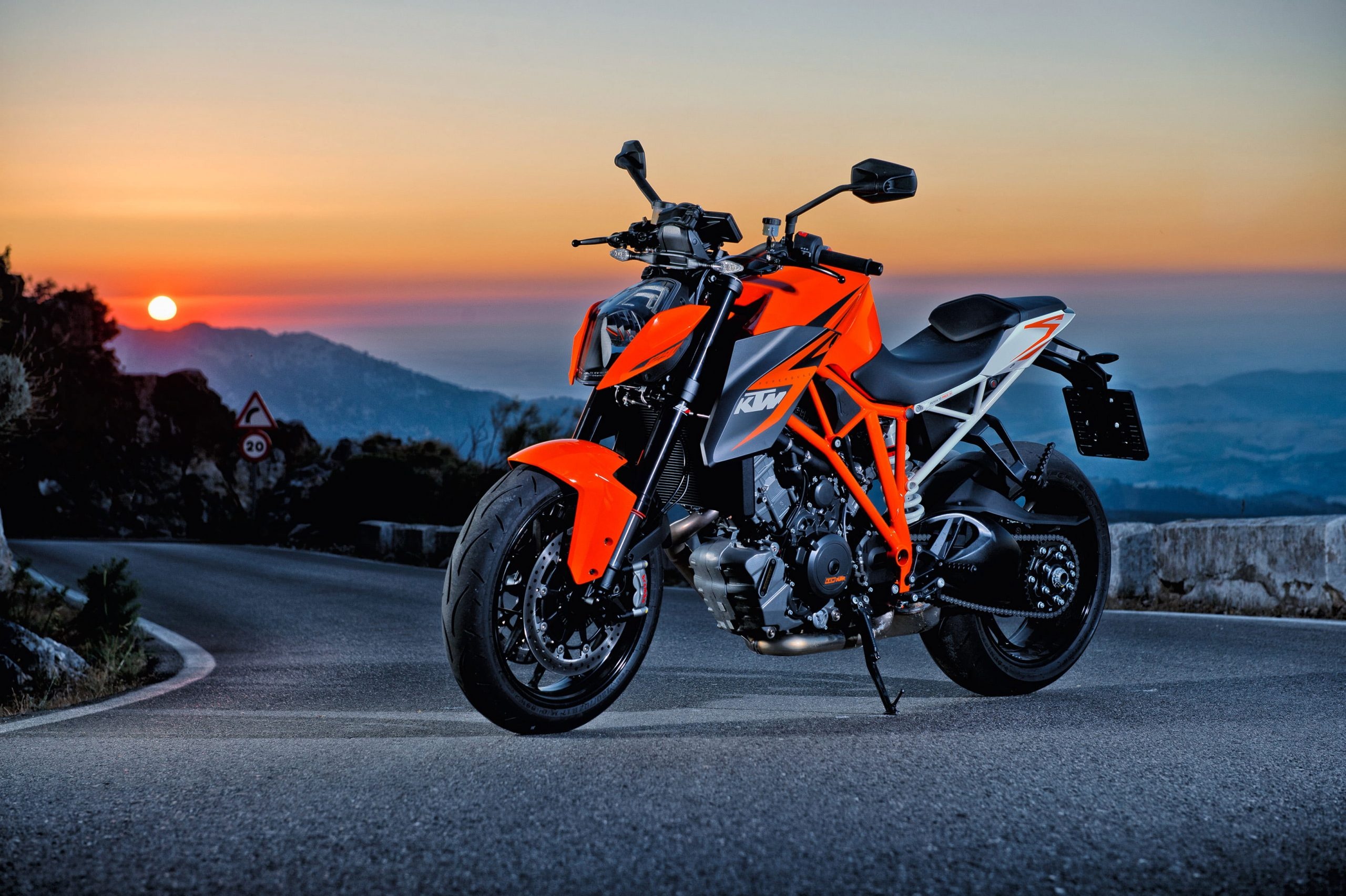 KTM Duke Bike, Orange Sports Bike, Striking Wallpaper, Speed Demon, 2560x1710 HD Desktop