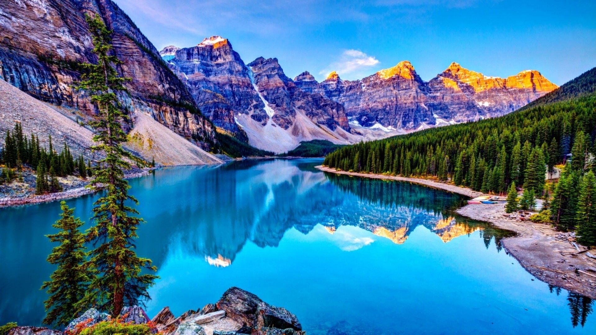 Rocky Mountain National Park, Desktop wallpapers, Picturesque scenery, Majestic mountains, 1920x1080 Full HD Desktop