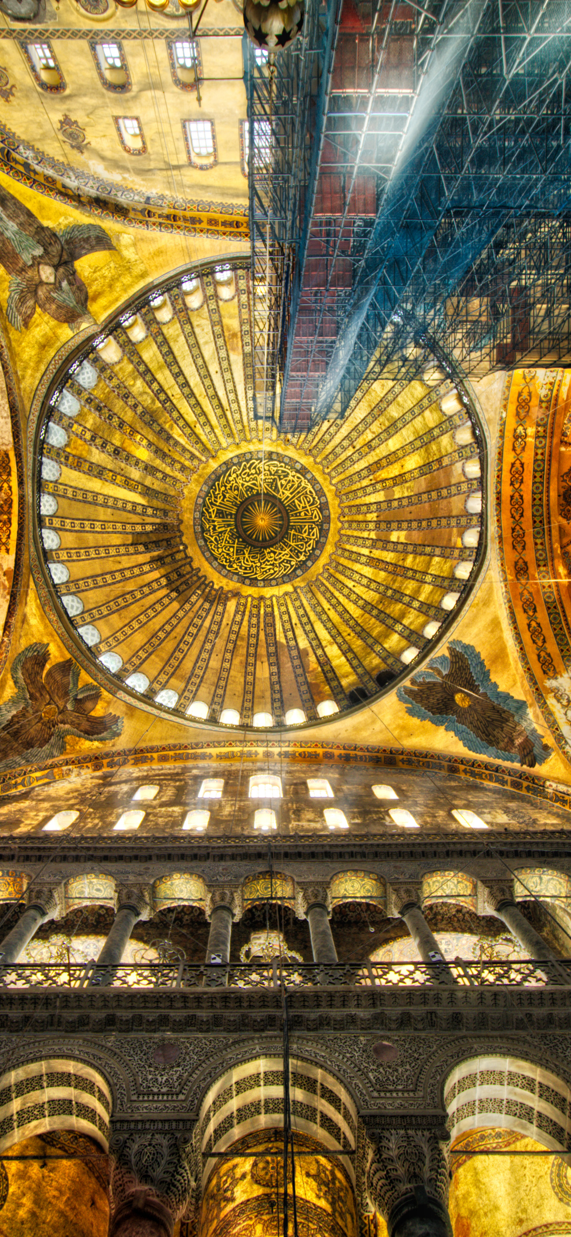 Hagia Sophia, Spiritual significance, Religious icon, Cultural heritage, 1130x2440 HD Phone