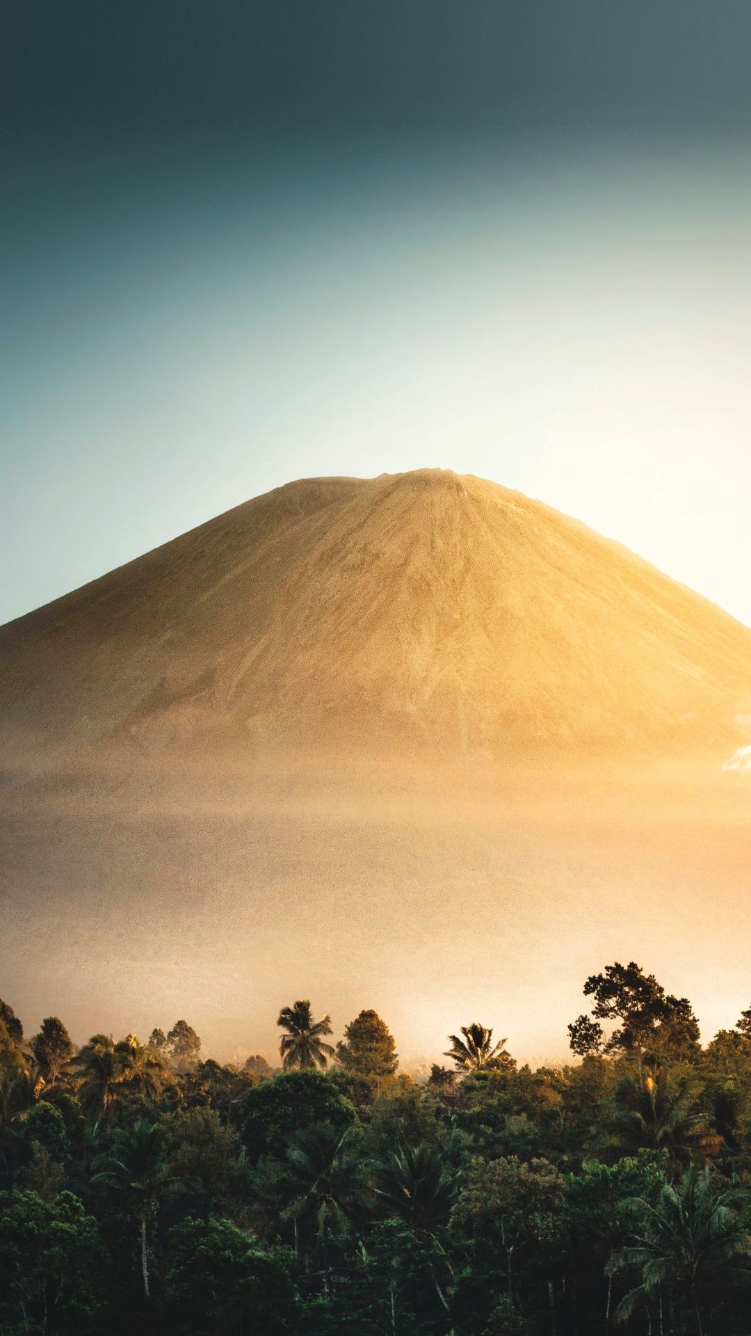 Semeru volcano view, Majestic mountain, Powerful presence, Captivating wallpaper, 1080x1920 Full HD Phone
