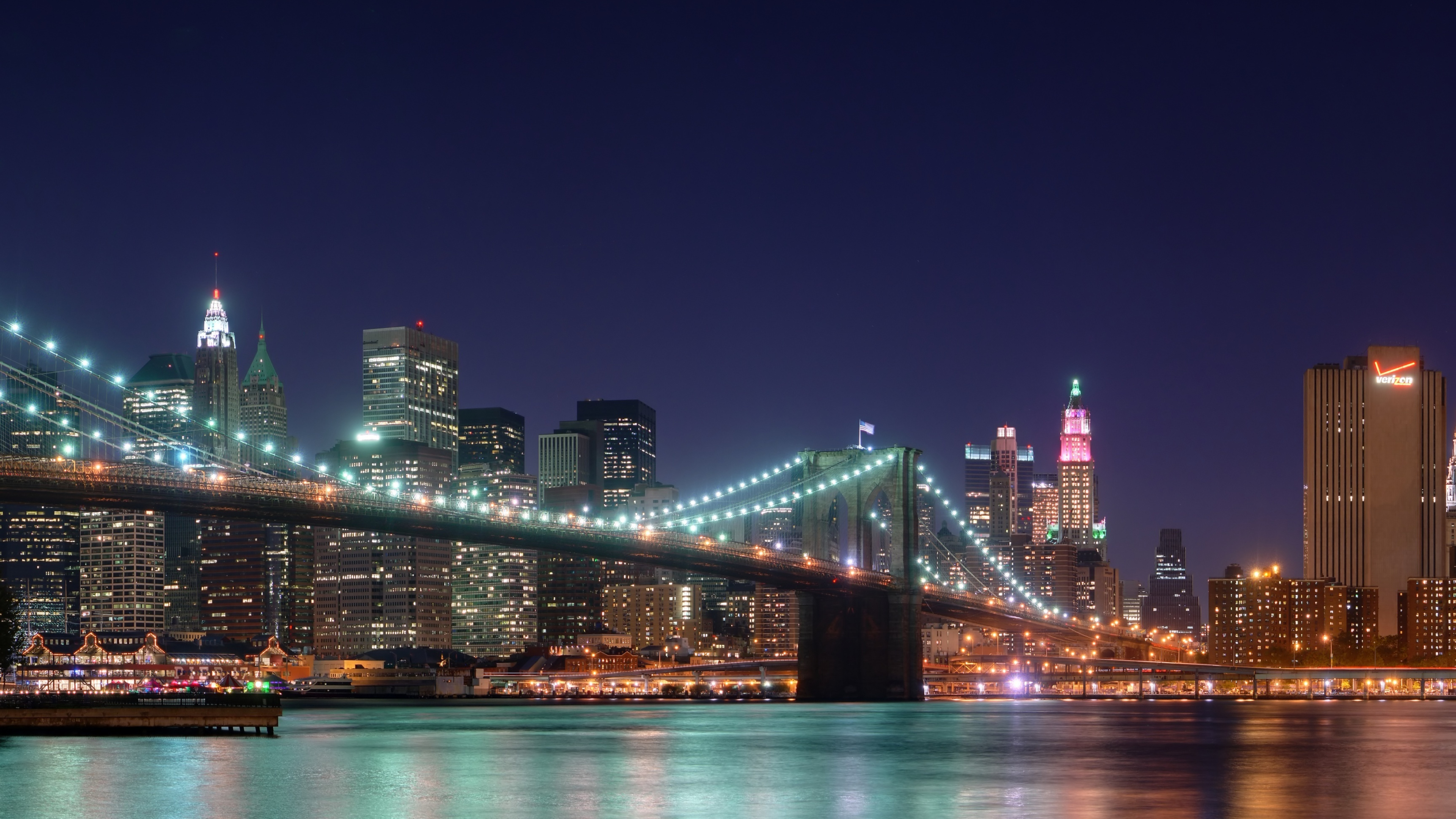 Brooklyn Bridge, New York, Wallpapers, Rwallpapers, 3840x2160 4K Desktop