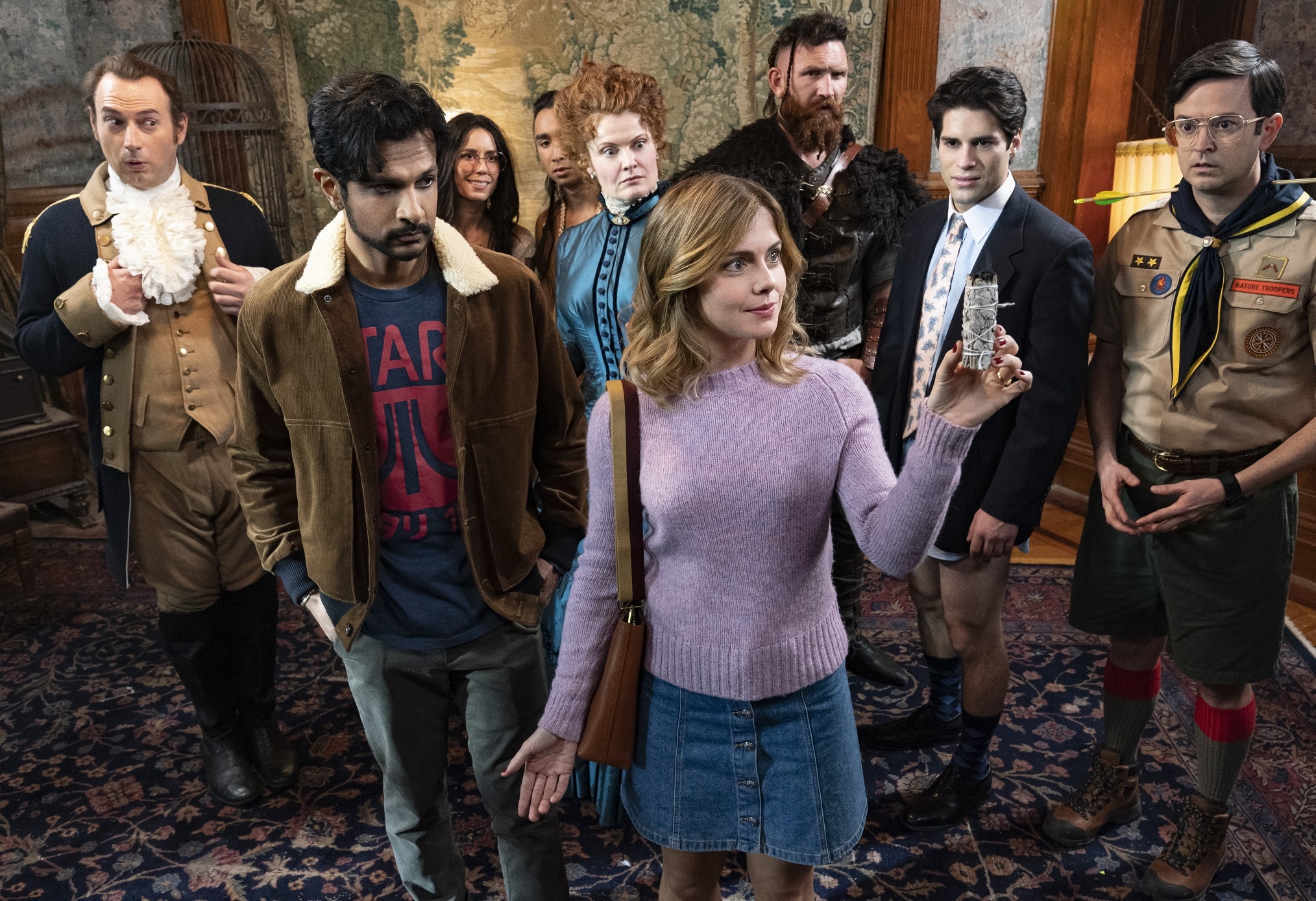 Ghosts': Get Your First Look at Rose McIver's New CBS Comedy VIDEO 2030x1390