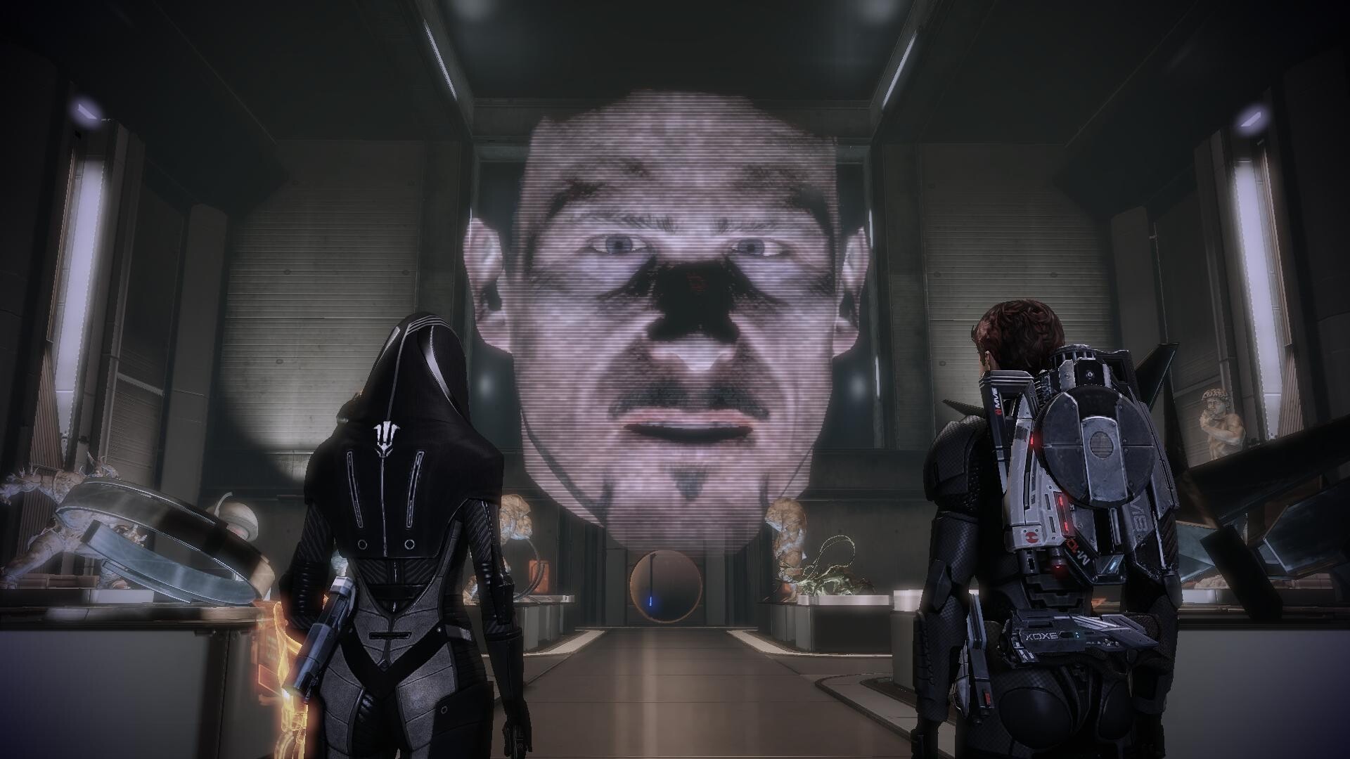 Mass Effect 2: Overlord, Dark secrets, Unstable AI, Human hubris, 1920x1080 Full HD Desktop