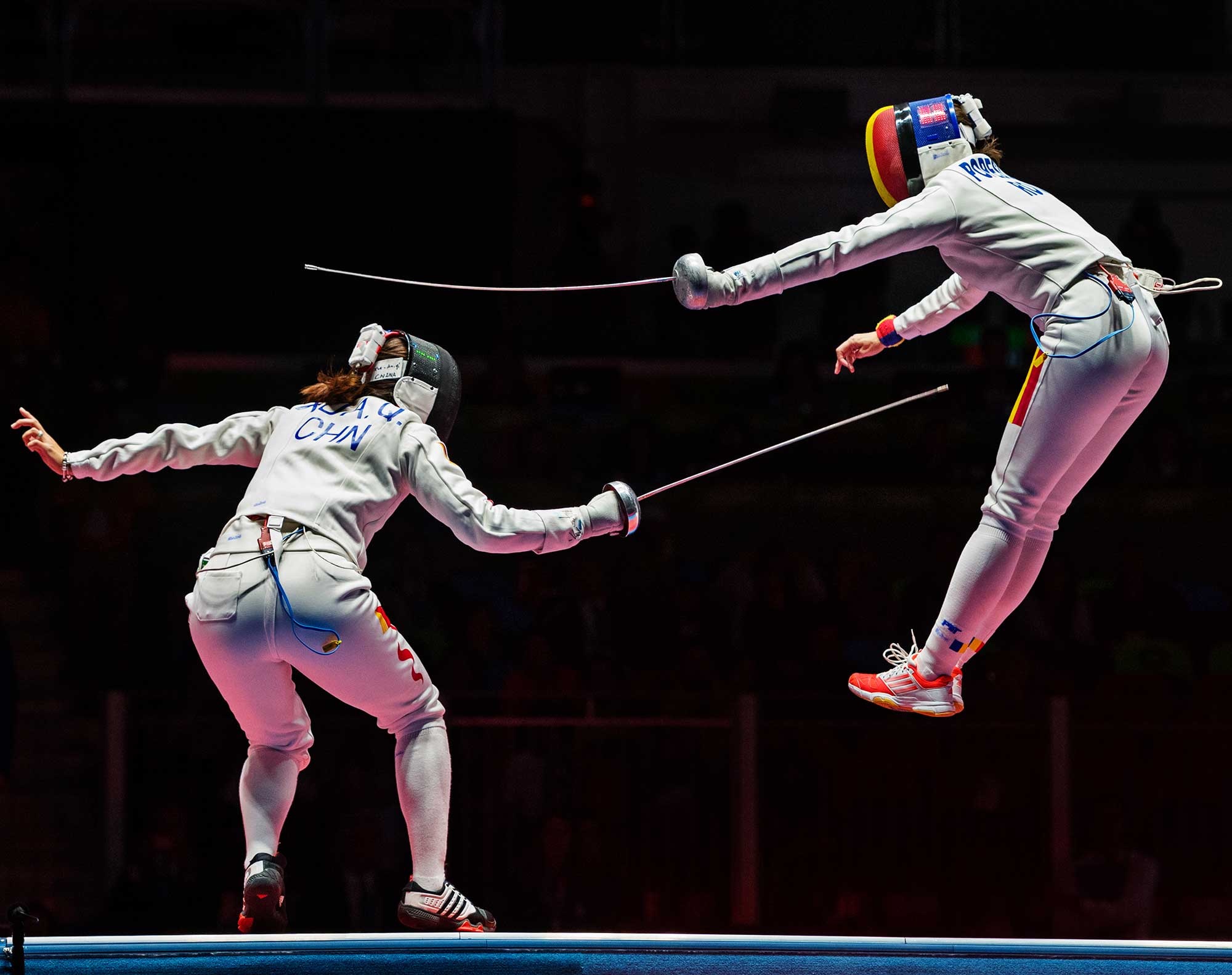 Fencing: The World Fencing Championship duel, Organized by the International Fencing Federation. 2000x1590 HD Wallpaper.