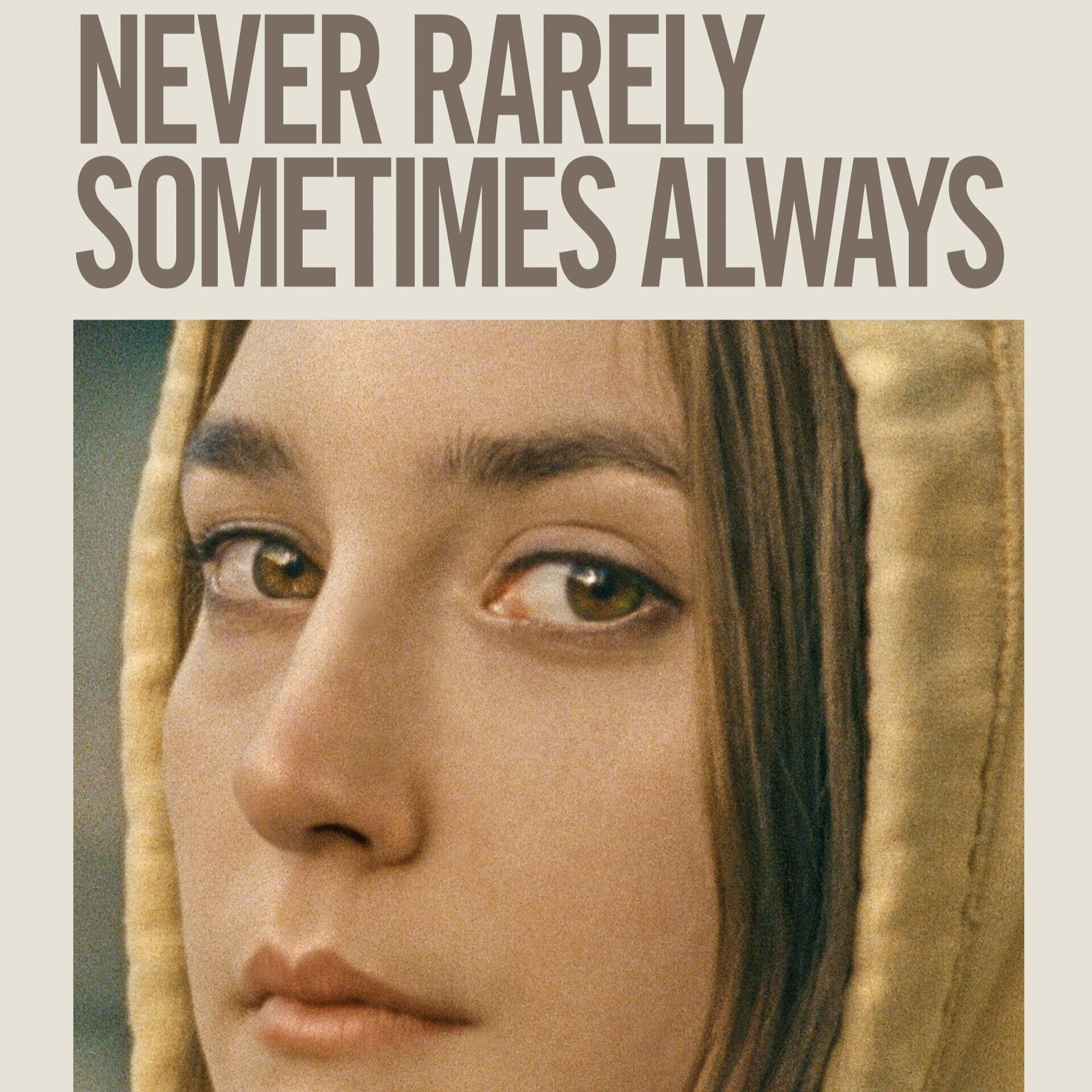 Never Rarely Sometimes Always, Voiceover, Zachary Lee, Indie film, 1920x1920 HD Phone
