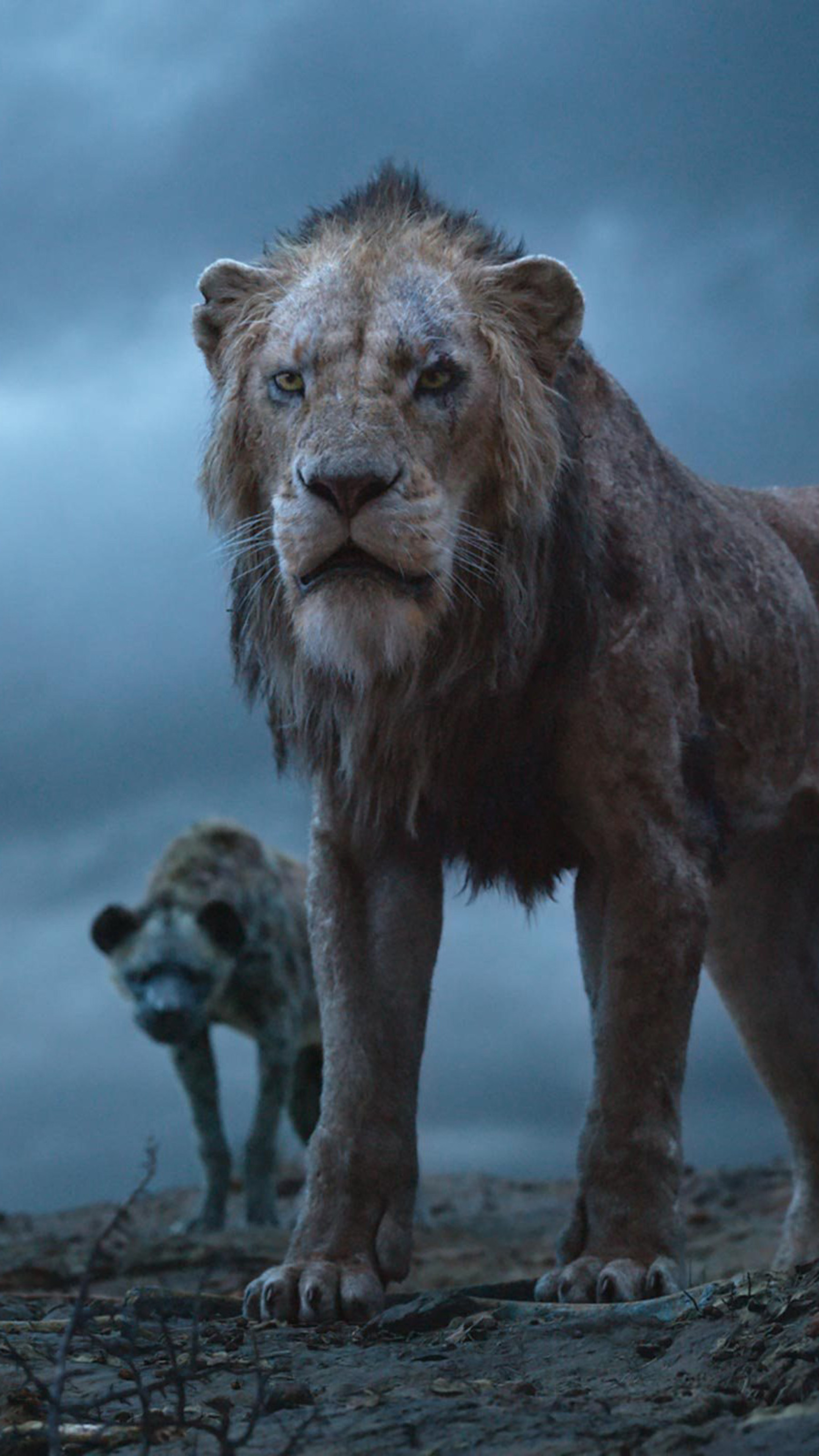 The Lion King, Scar's menacing presence, Sony Xperia X, Commanding visuals, 2160x3840 4K Handy
