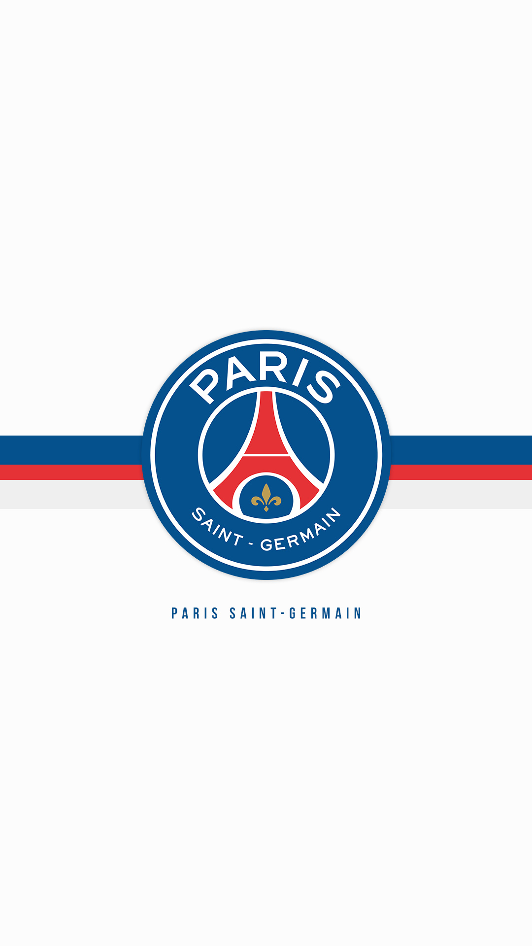 Paris Saint-Germain: The club plays for first division football in France Ligue 1, Coupe de France, Coupe de la Ligue, and UEFA Champions League. 1080x1920 Full HD Background.