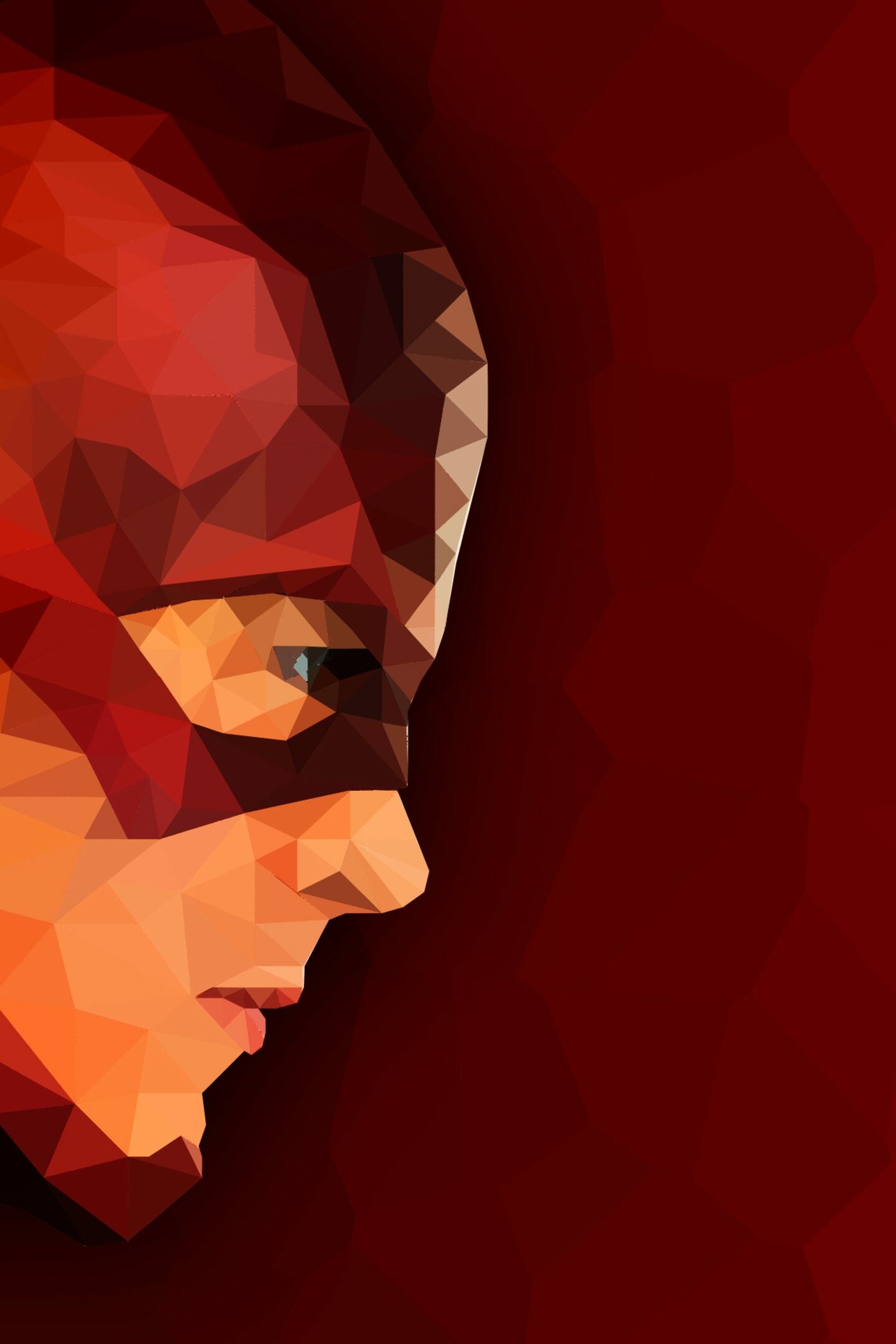Flash (DC): Barry Allen, First appeared in print in Showcase #4, Abstract artwork. 1440x2160 HD Wallpaper.