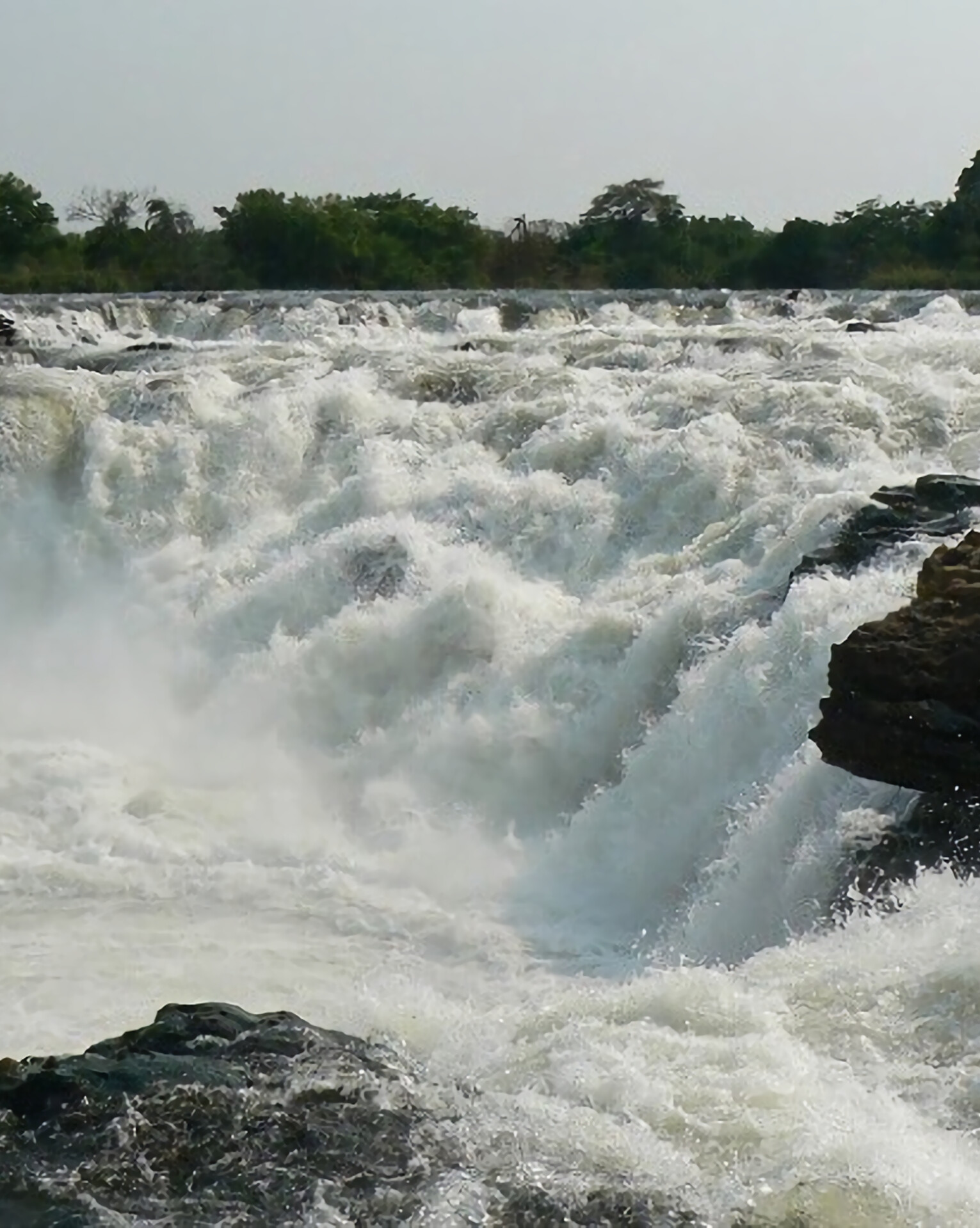 Chavuma Falls photography, Stunning landscapes, Nature's splendor, Capture memories, 1540x1920 HD Phone