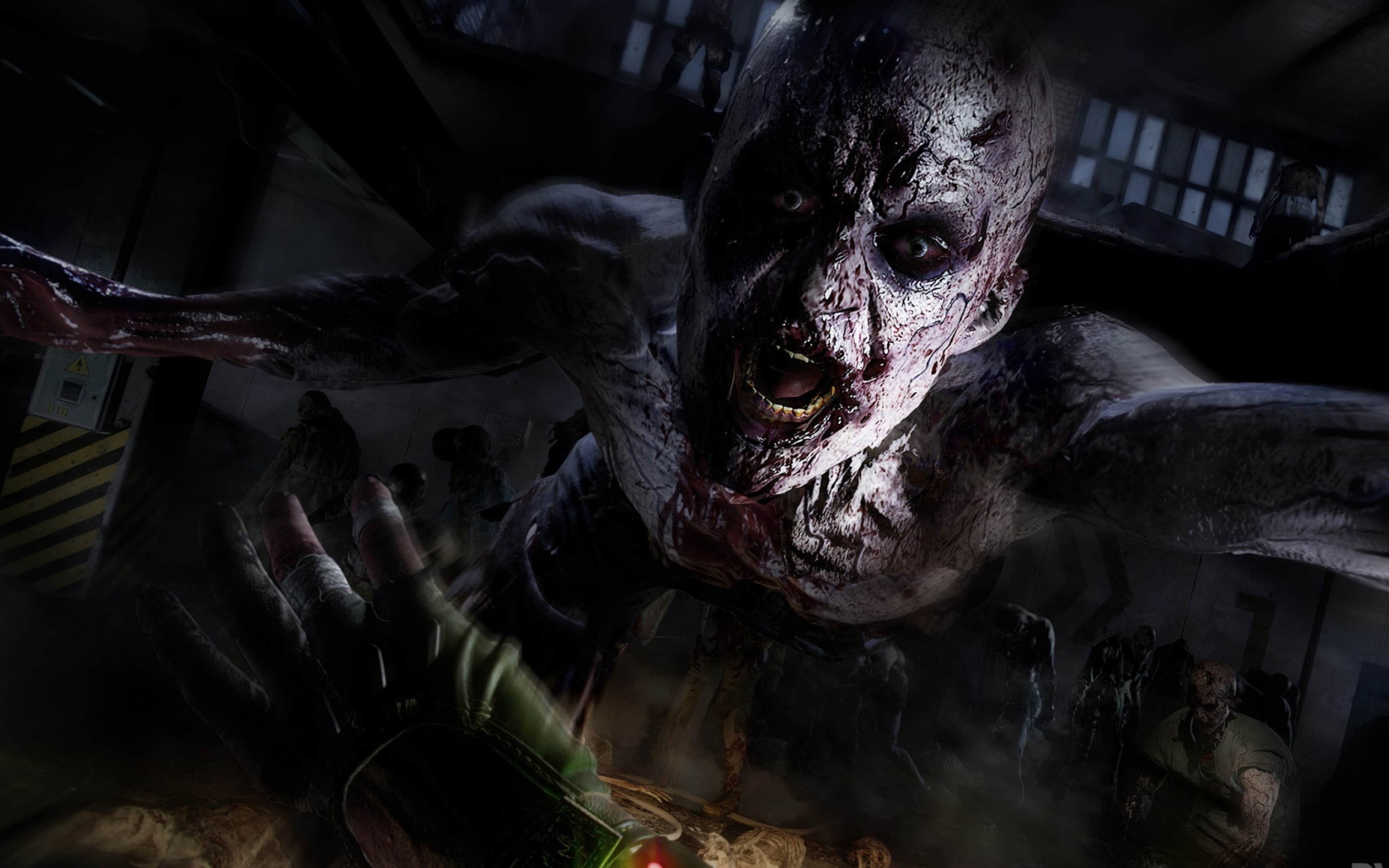 Dying Light 2, Zombie-infested world, Post-apocalyptic setting, Haunting visuals, 2880x1800 HD Desktop