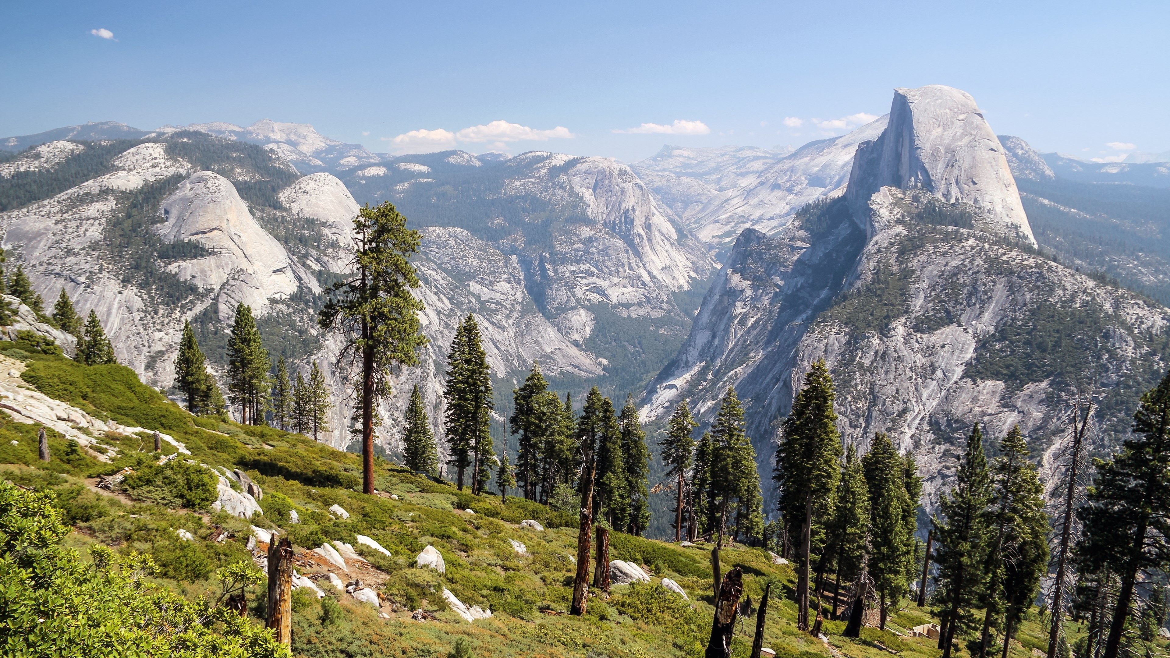 Yosemite, California, National parks, Beautiful background, 3840x2160 4K Desktop