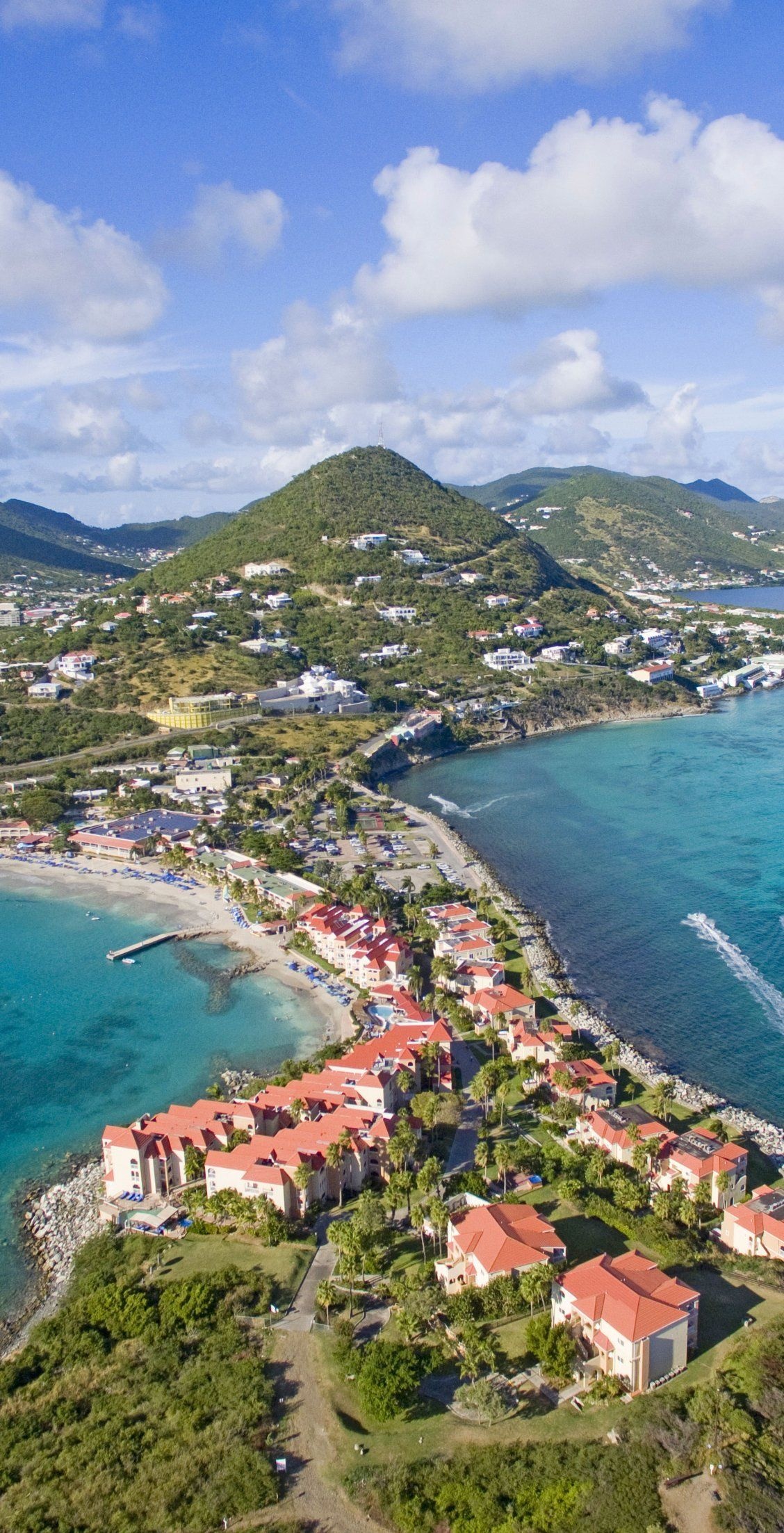 Sint Maarten, Caribbean beaches, Best on the island, Cuitan Dokter, 1130x2210 HD Phone
